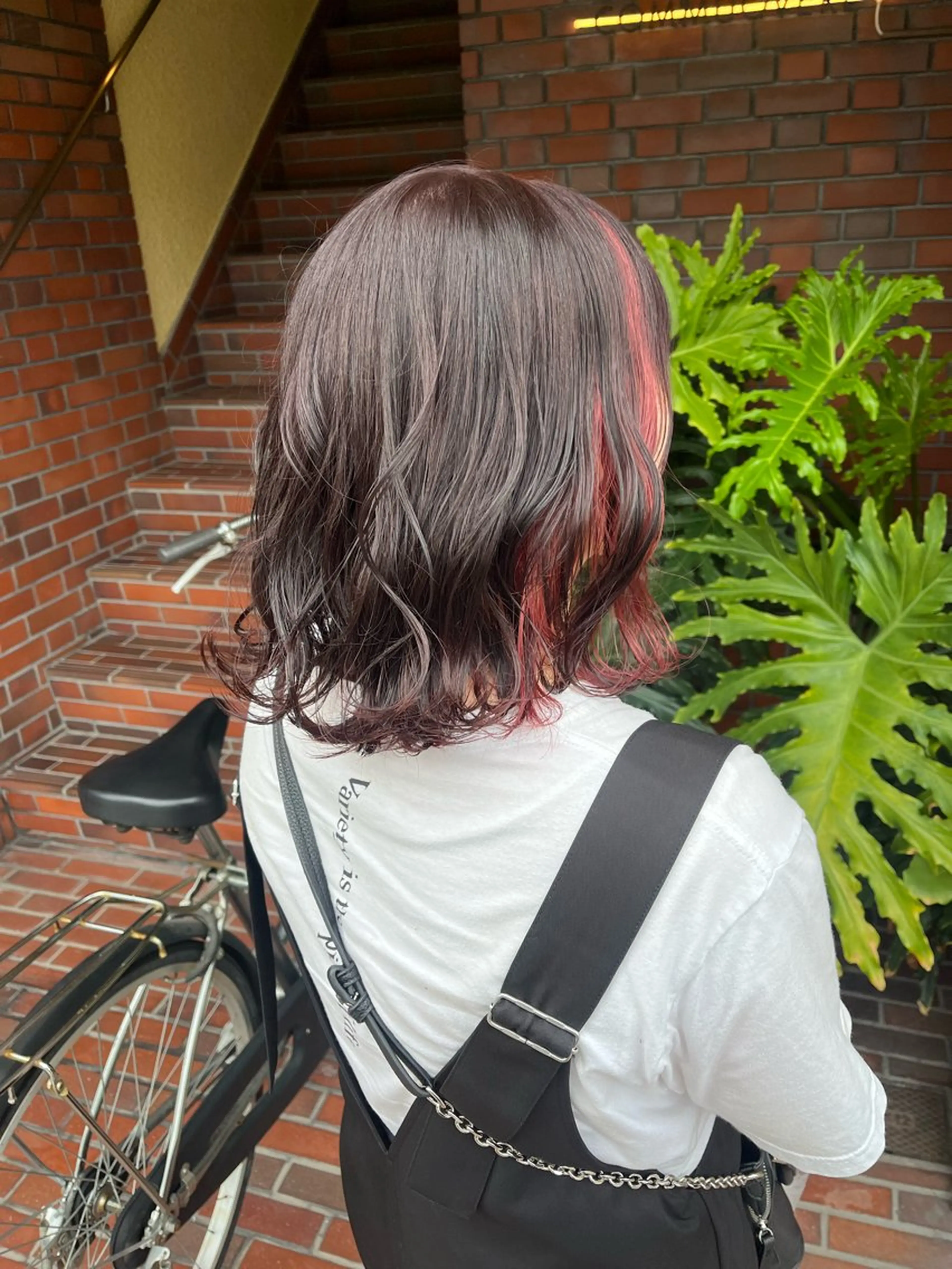 カラー ピンクカラー ヘアカラー 凜 (りん)のヘアスタイル