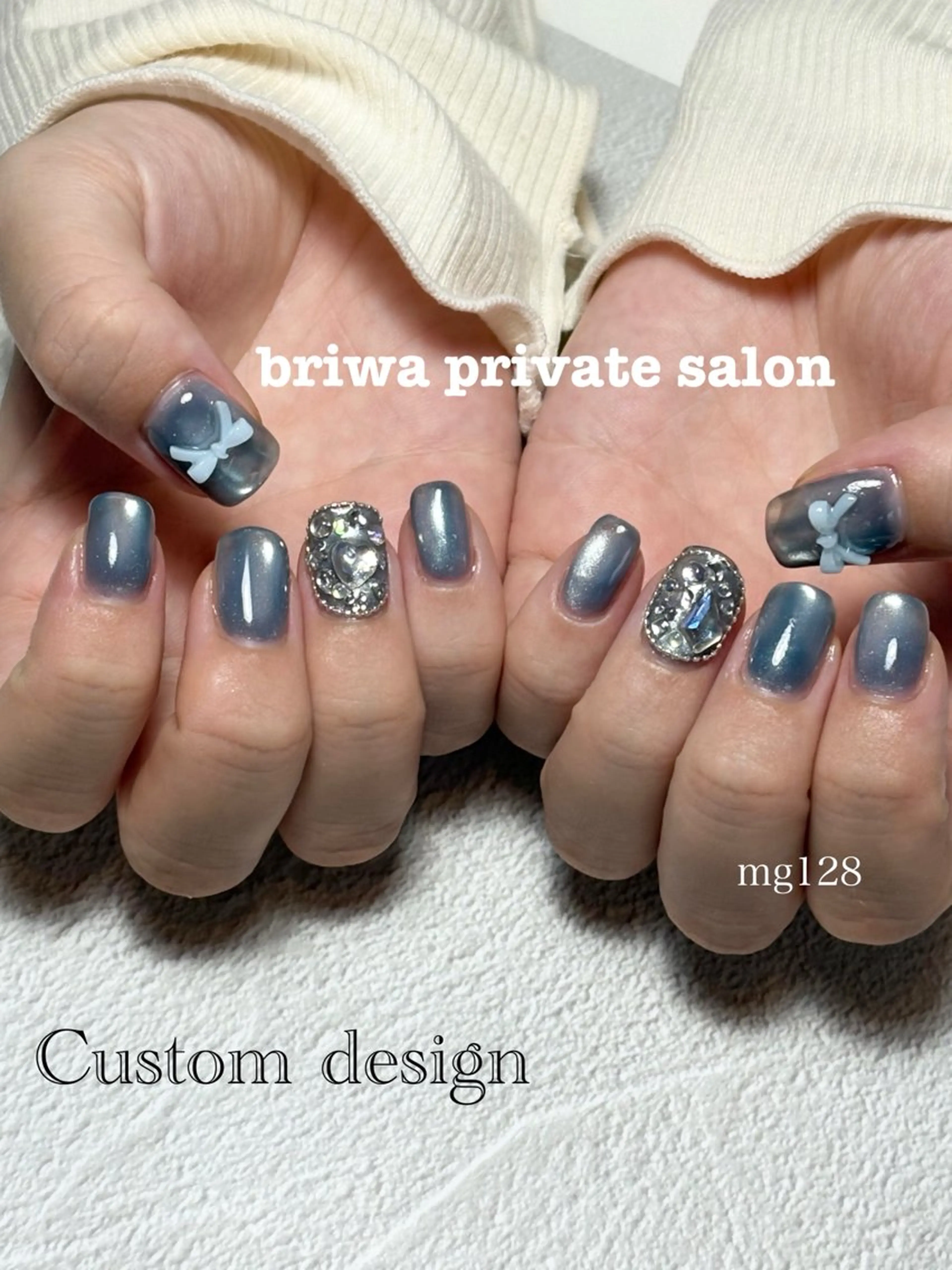ネイル ハンドネイル Briwa✨nail 💅enoi ❤︎のネイルデザイン