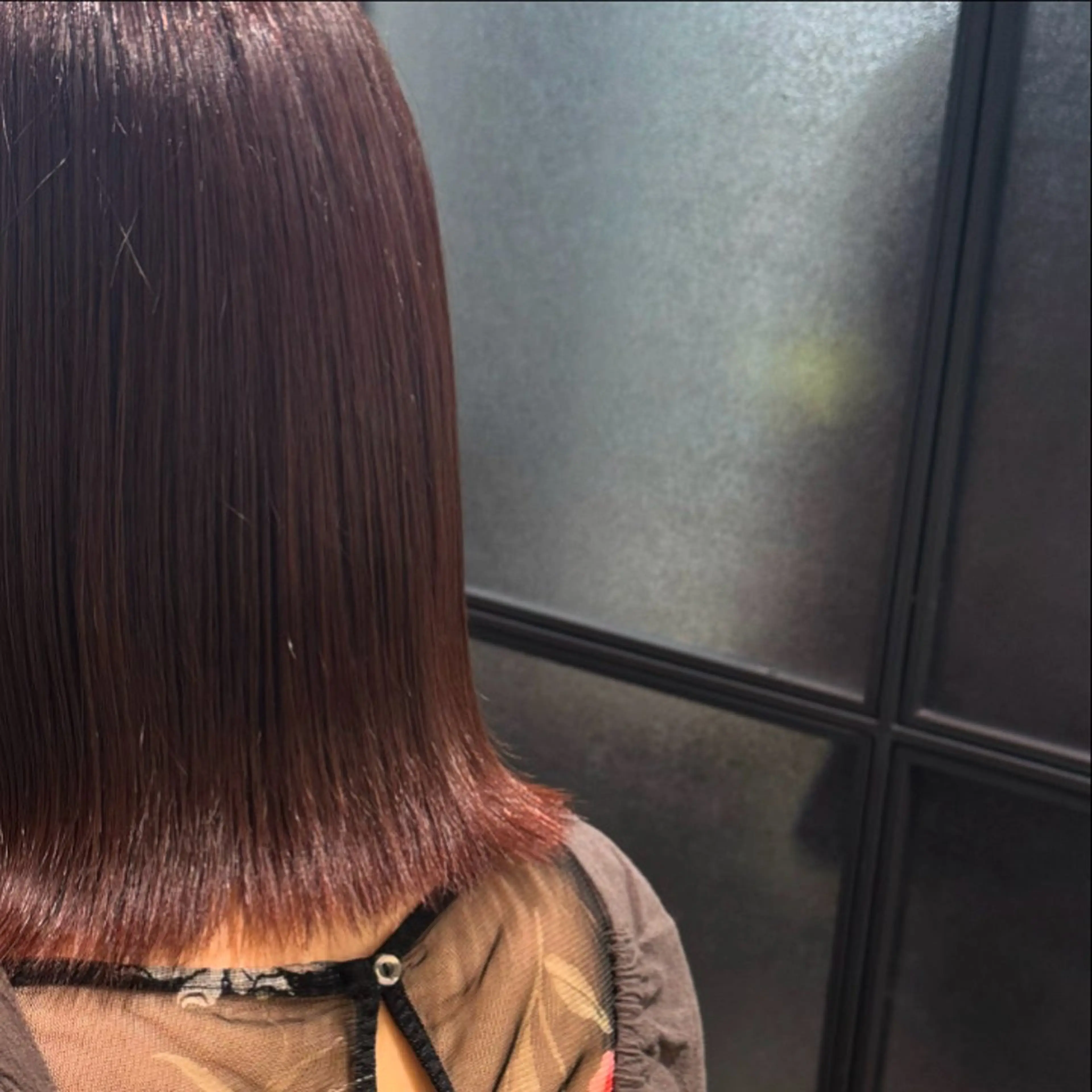 ミディアム カラー カット ヘアカラー トリートメント 暖色カラー🤎Red Neo　meiのヘアスタイル