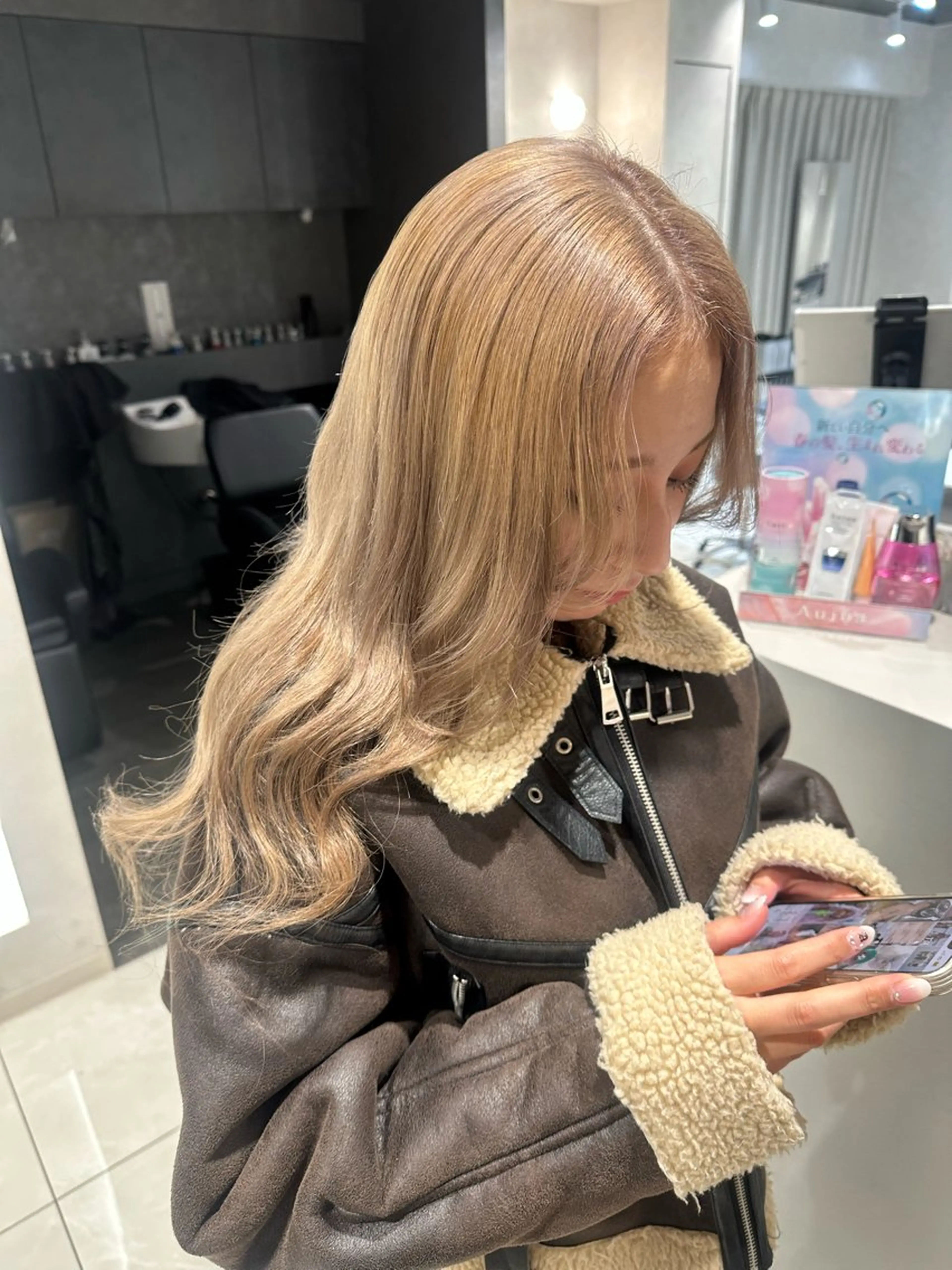 ロング ヘアカラー Euphoria池袋東口駅前店所属・ハイトーン⚡️池袋 /reina✧︎*。のヘアスタイル