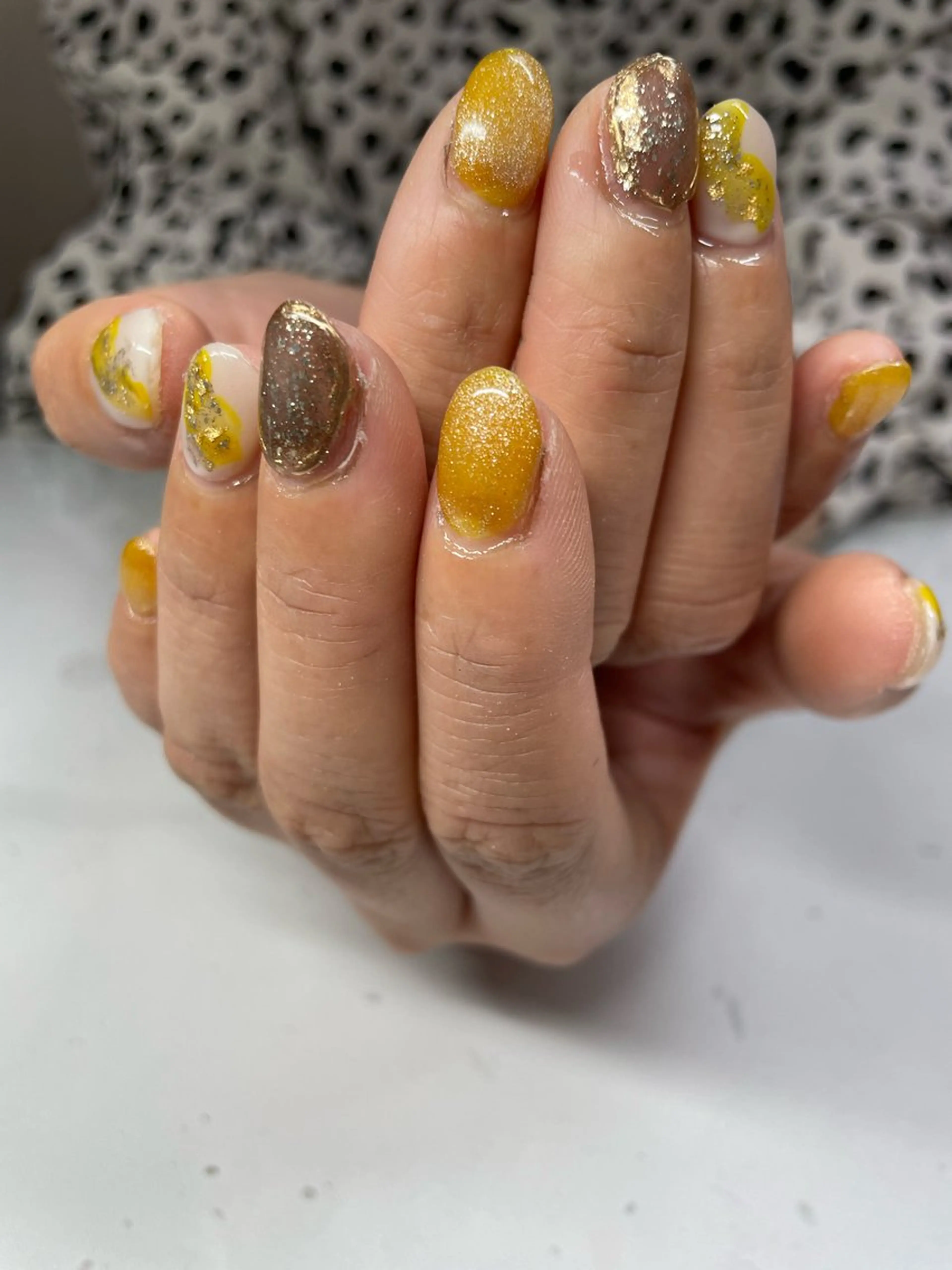 ネイル ハンドネイル nail salon18.所属・nail salon 18.　satokoのネイルデザイン