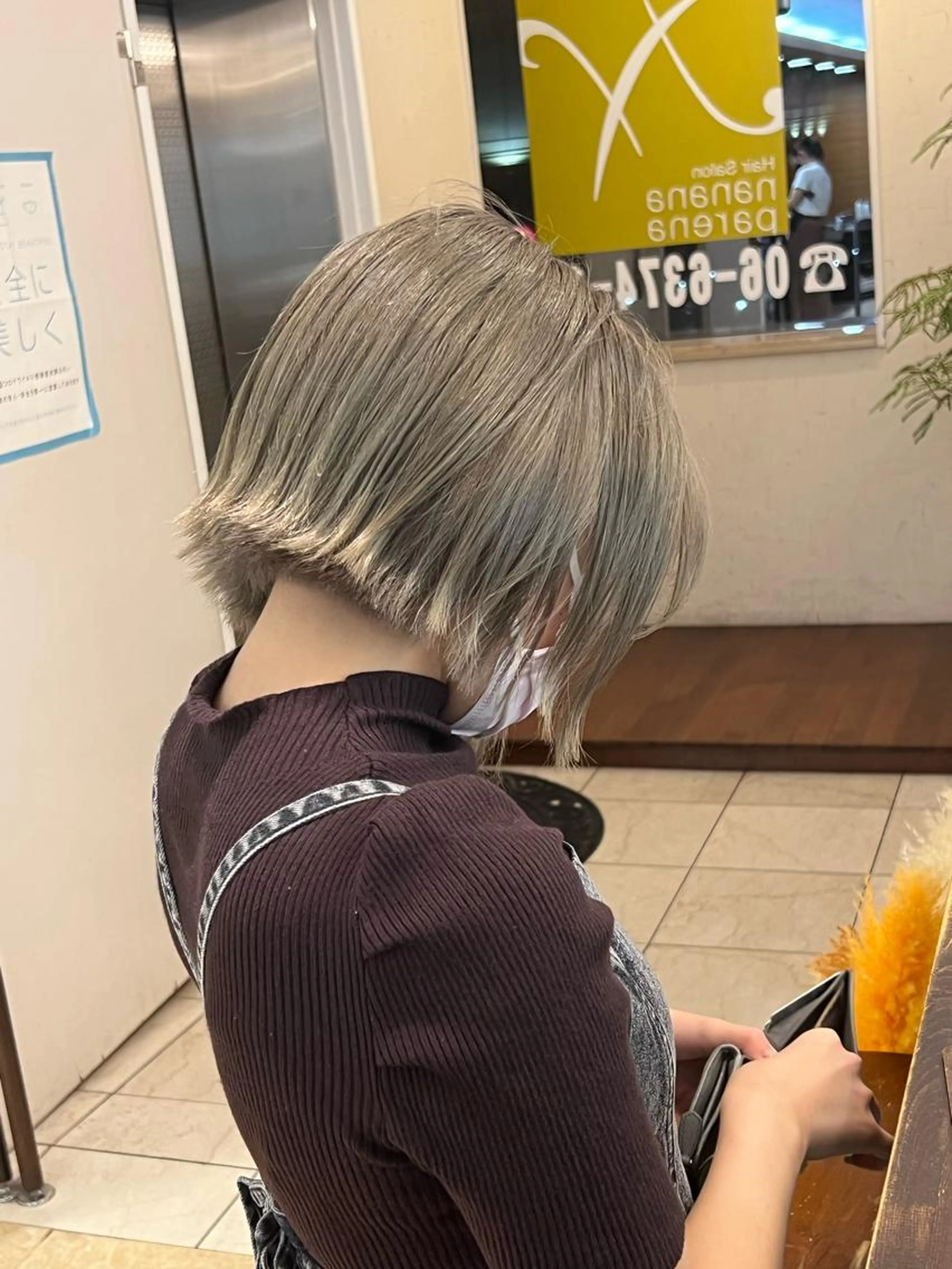 ダブルカラー＋トリートメント＋カットの写真