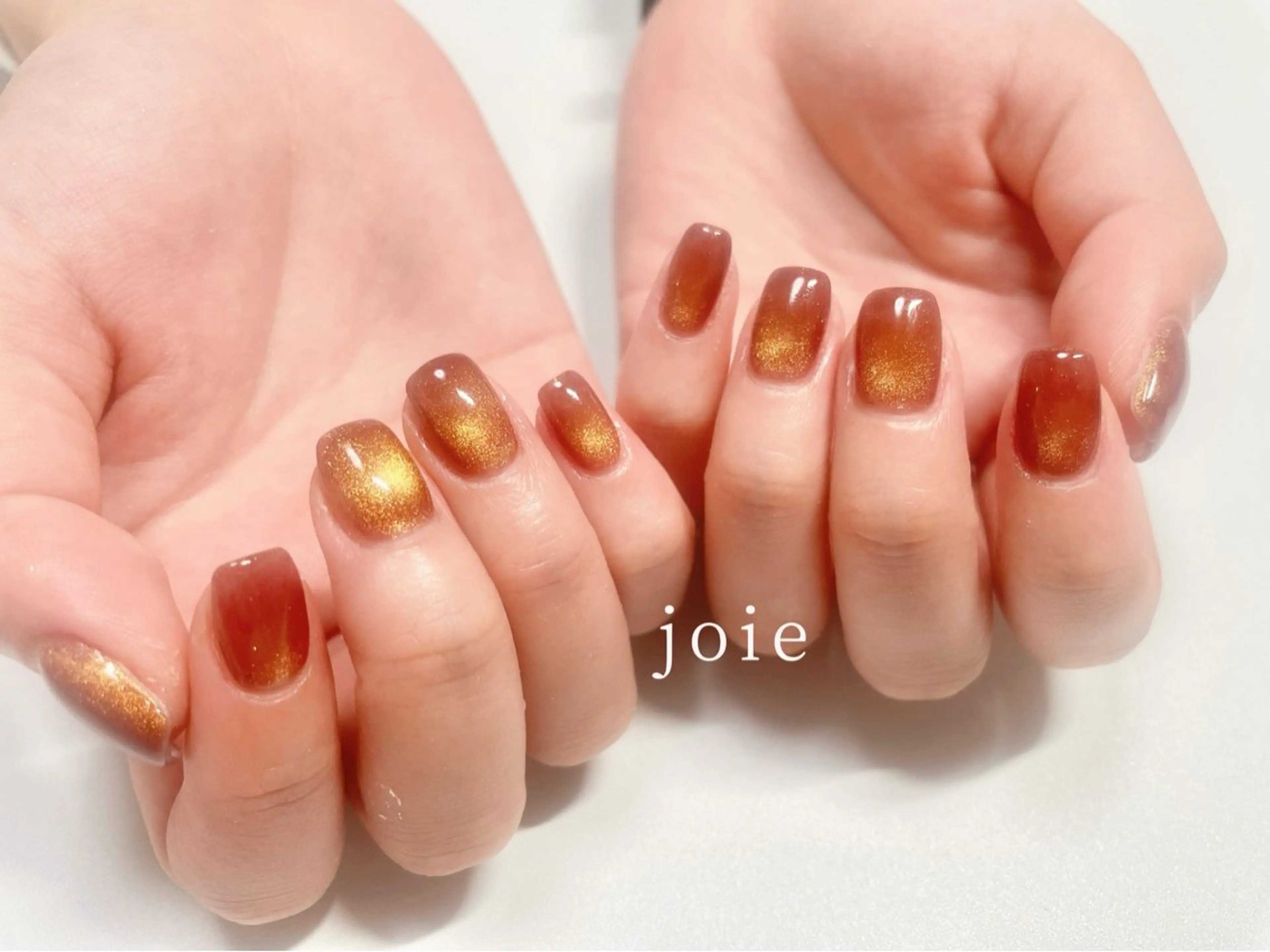 ネイル ジェルネイル キラキラネイル マグネットネイル パラジェル Nailist Mikuのネイルデザイン