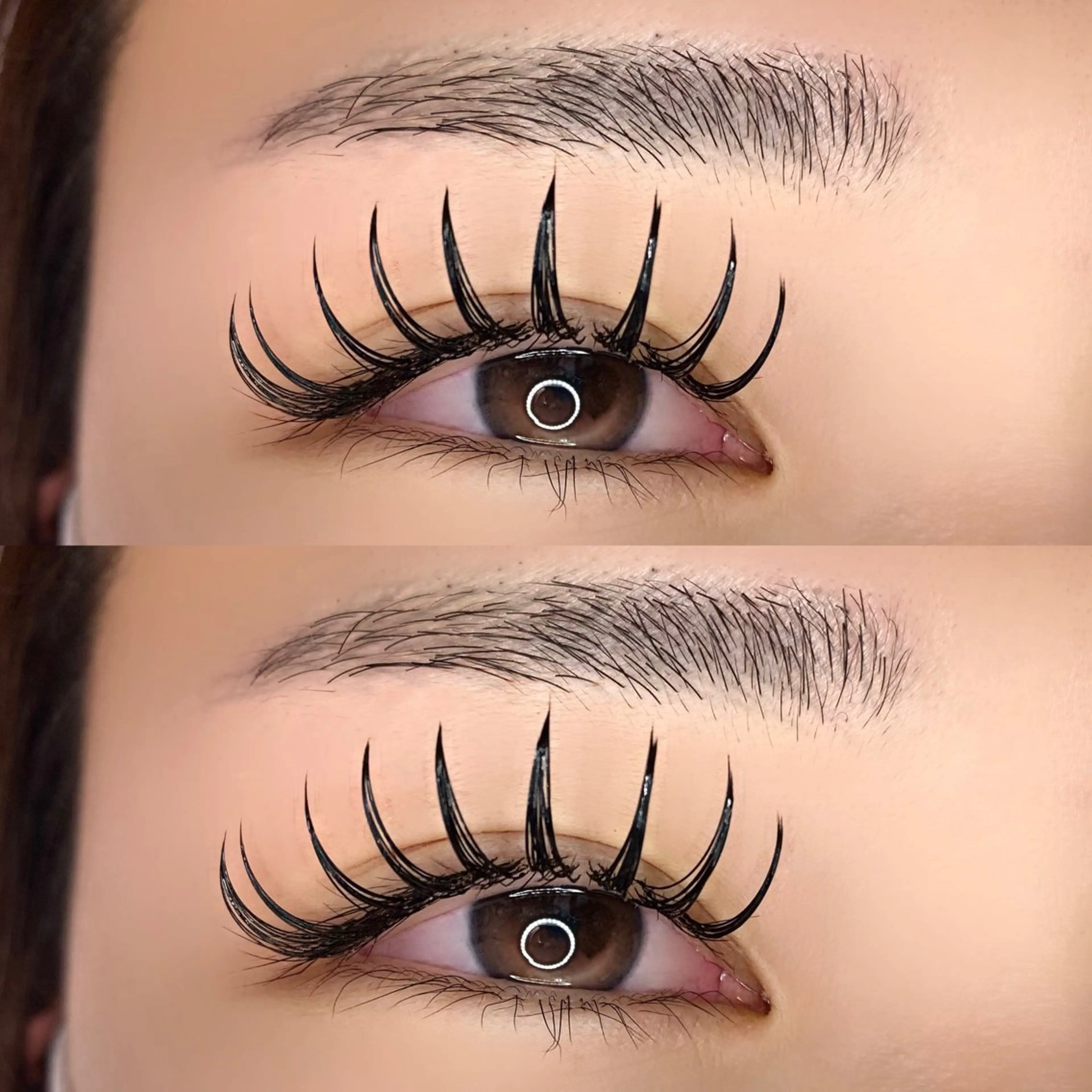 マツエク・マツパ 束感まつ毛 REBYNA 【リバイン】のマツエク・マツパデザイン