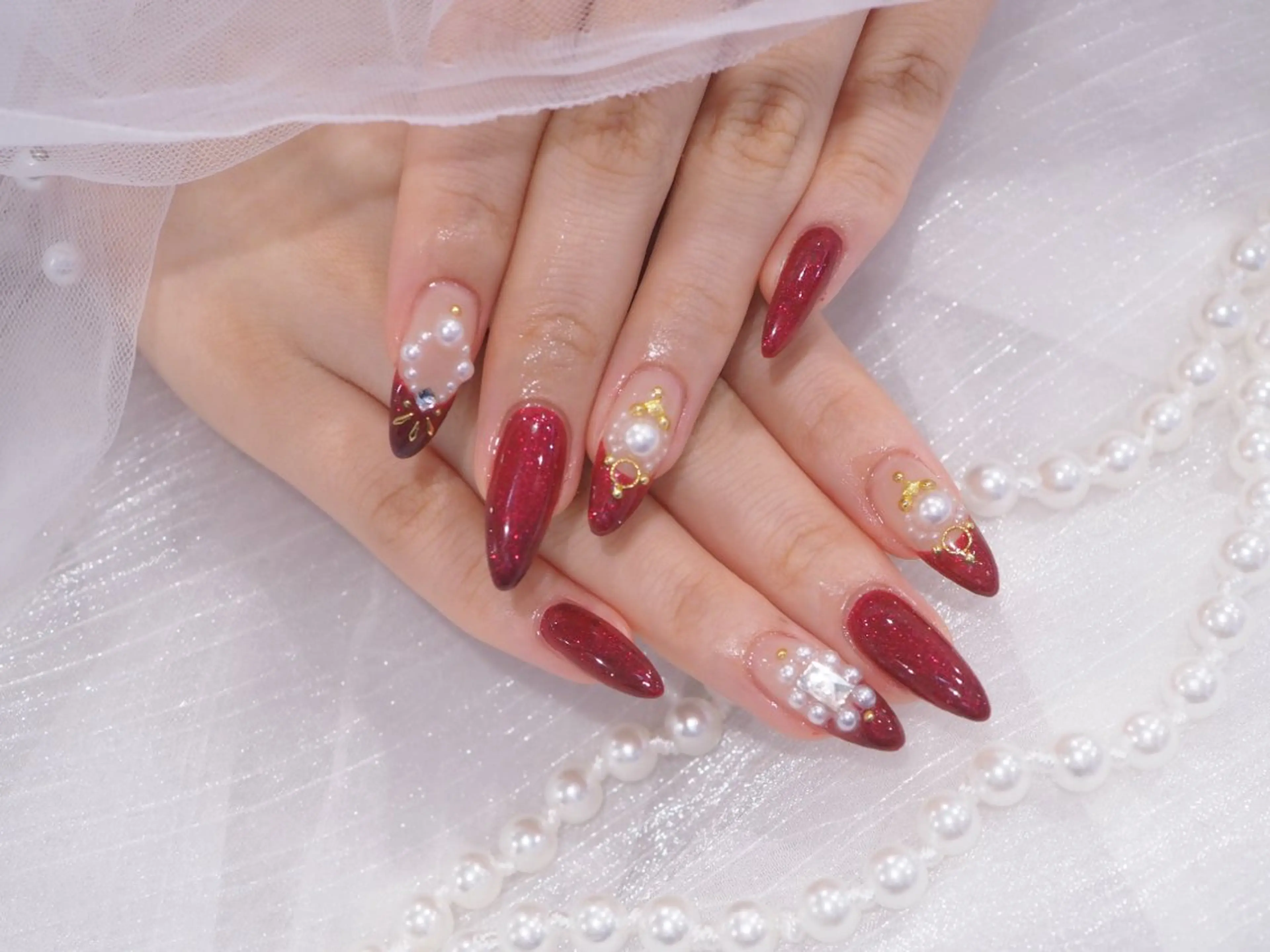 ネイル joieange福島 矢野のネイルデザイン