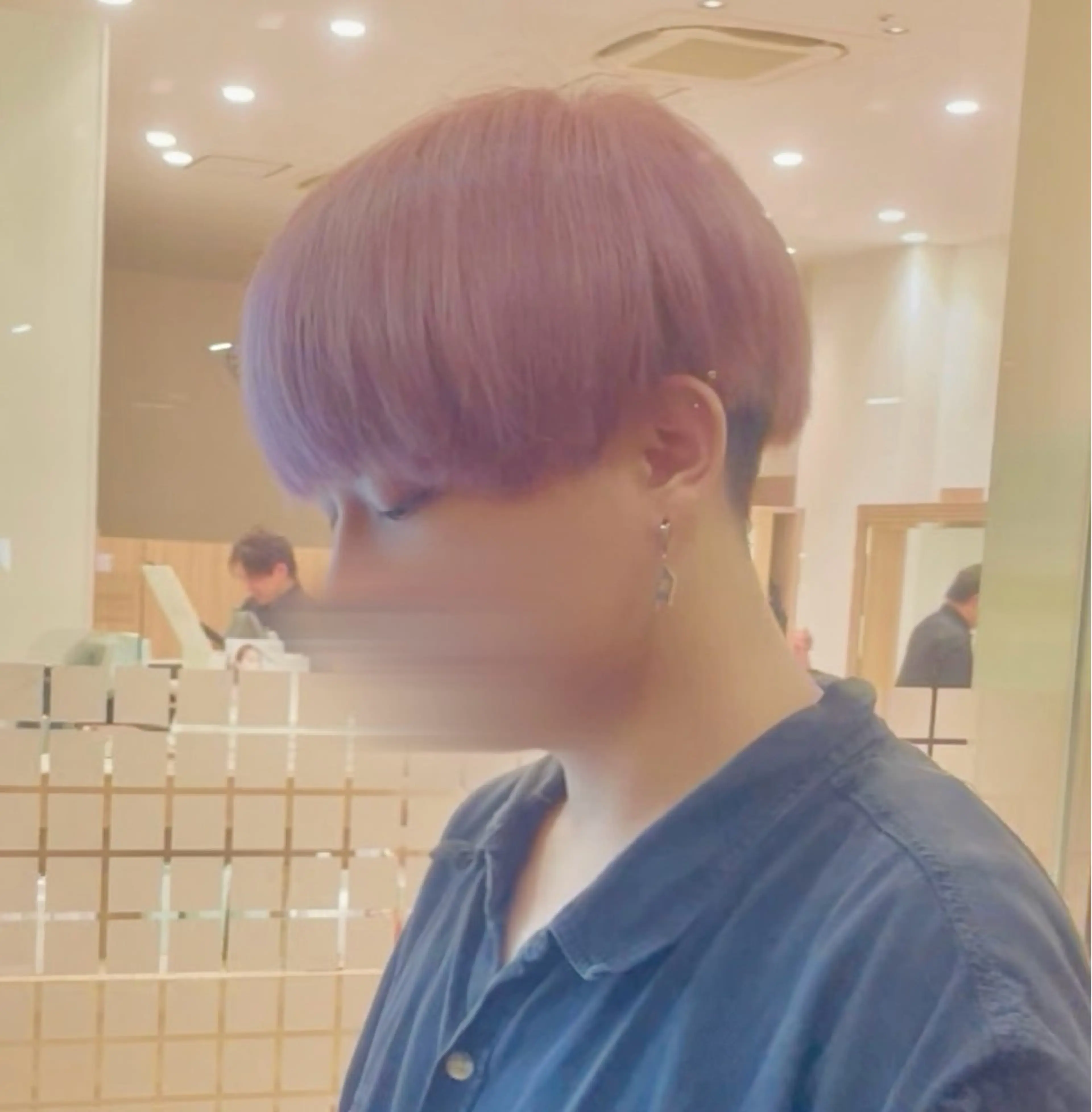 カラー メンズ メンズブリーチ メンズハイトーン ブリーチ ブロンド グレージュ カット ヘアカラー Ash / Ryo❤️‍🔥のヘアスタイル