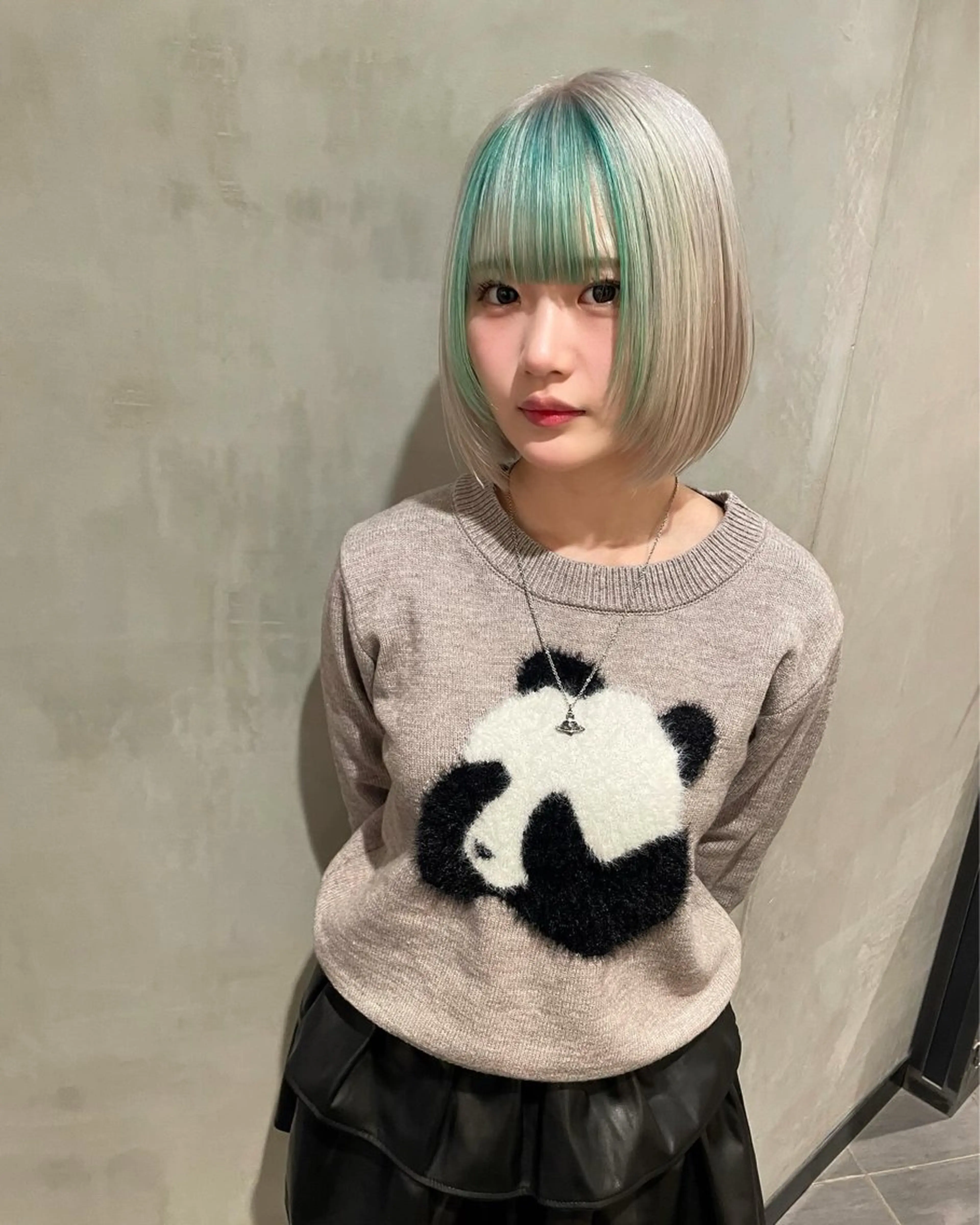 ショート カラー ヘアカラー トリートメント 優 作のヘアスタイル