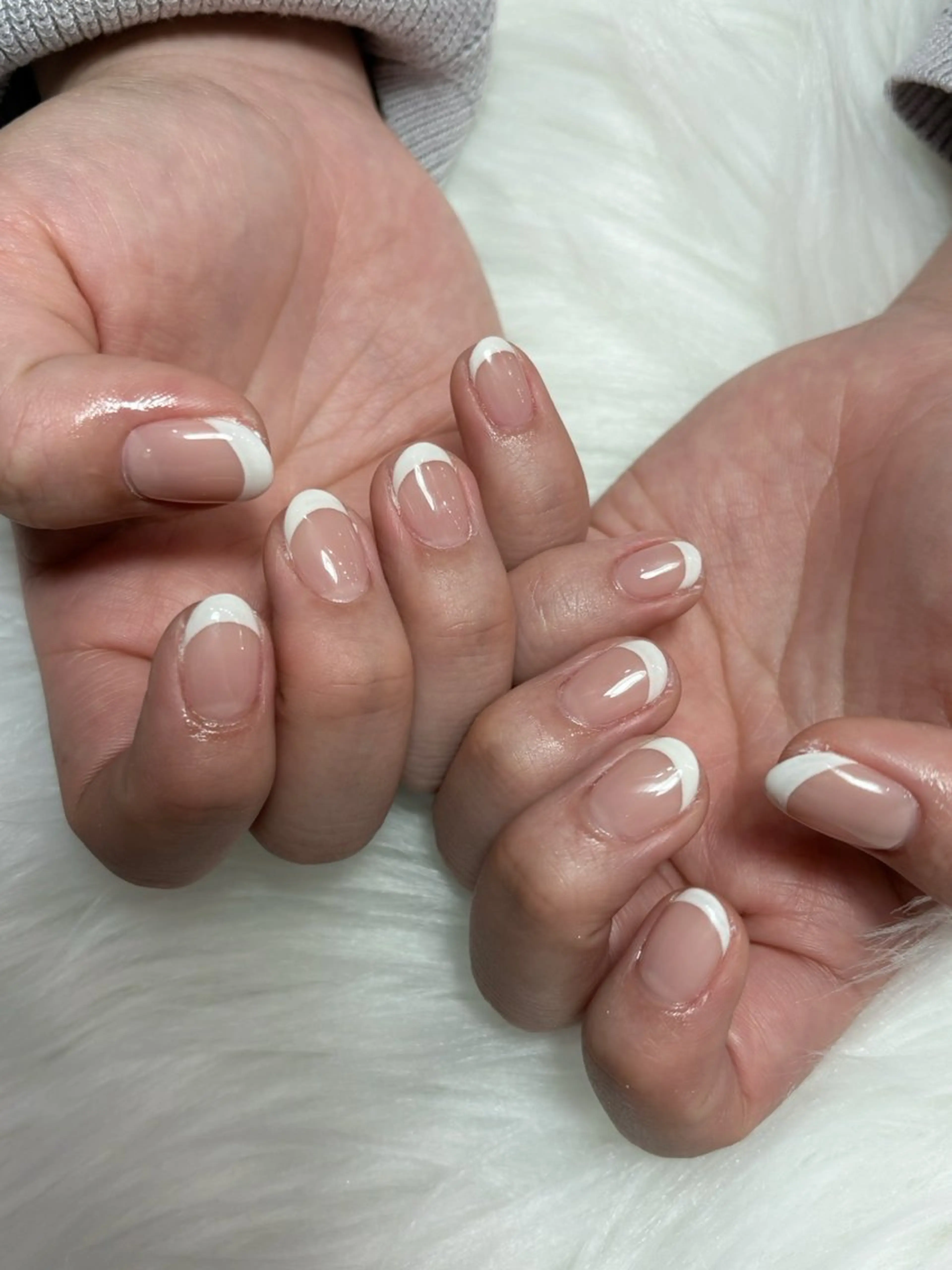 フレンチネイルの写真