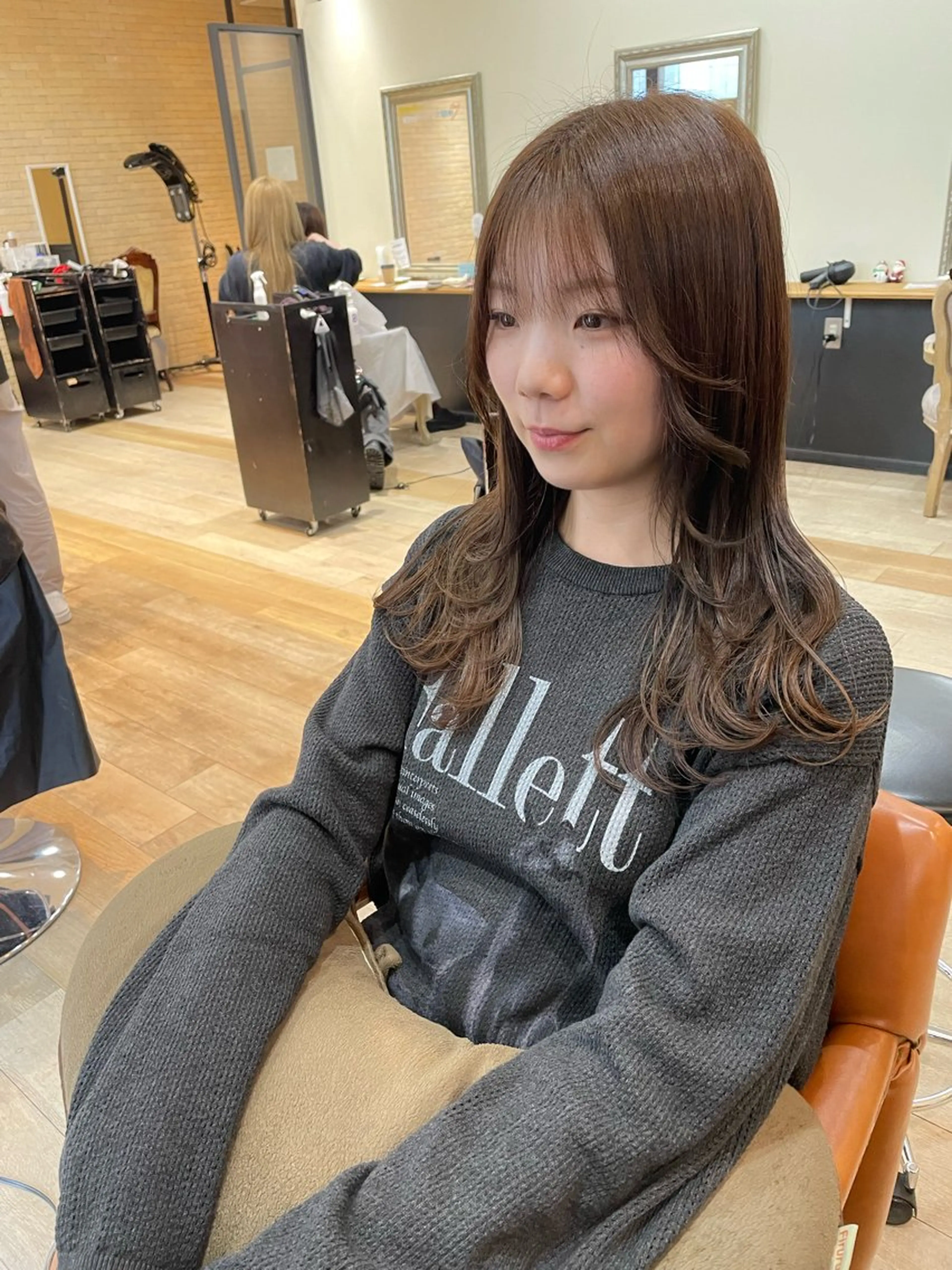 ロング 亀川蓮 Agu hairのヘアスタイル
