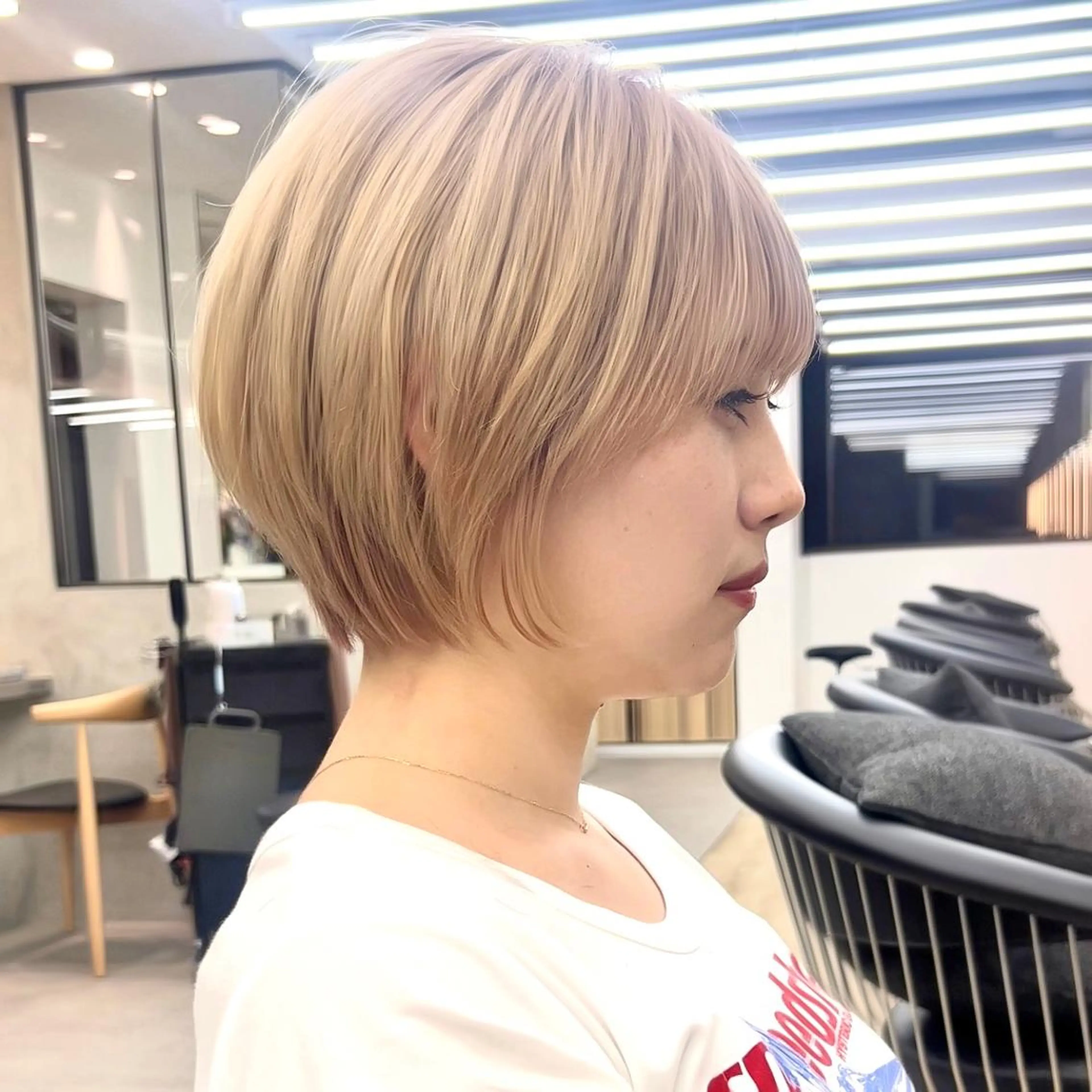 ミディアム カット ヘアカラー トリートメント サロウィン銀座RAYⅡ所属・❣️髪質改善/ 美髪矯正/沼座悠人のヘアスタイル