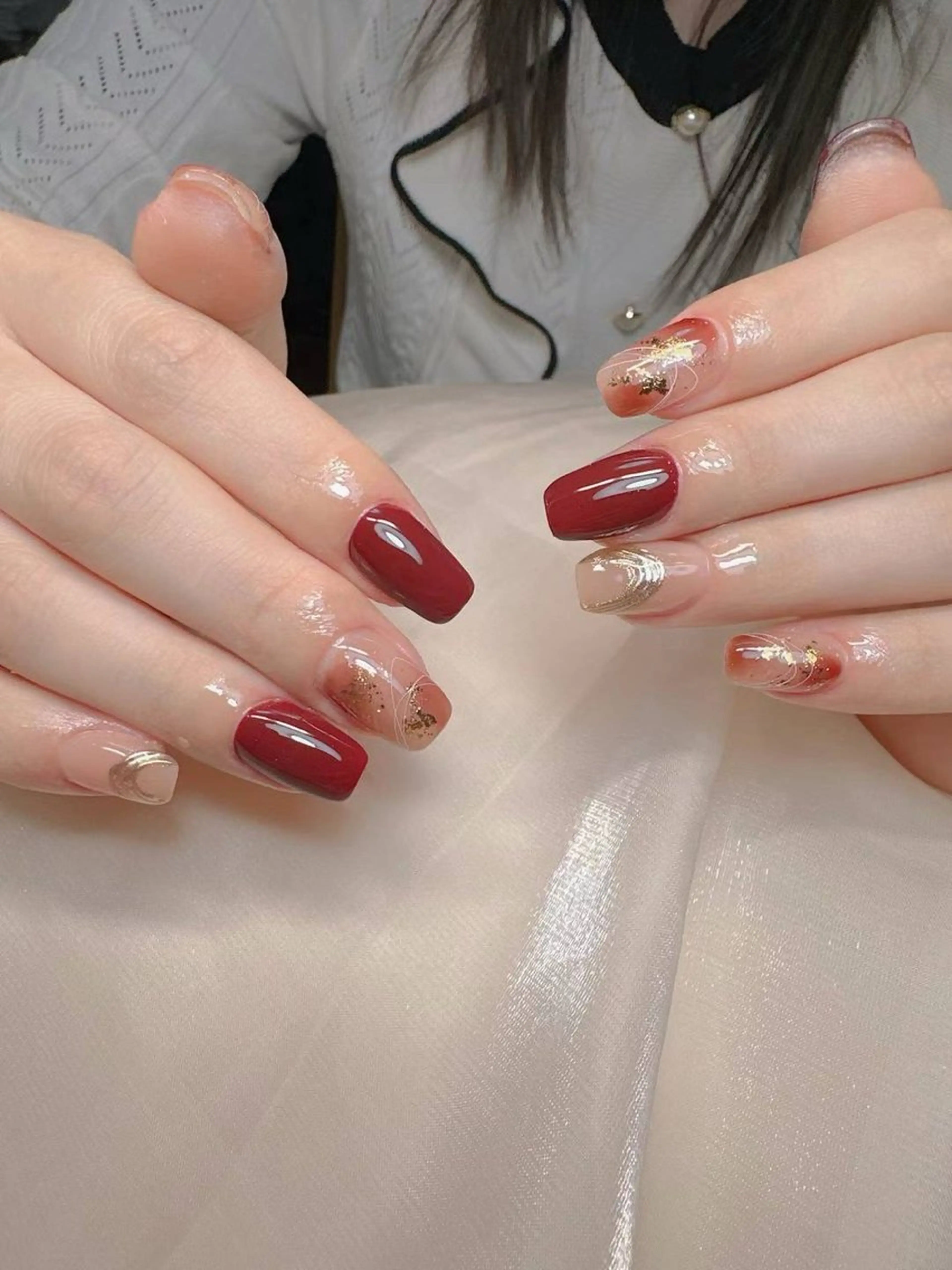 ネイル ハンドネイル 長出し専門店🎀 HARO💕Nailのネイルデザイン