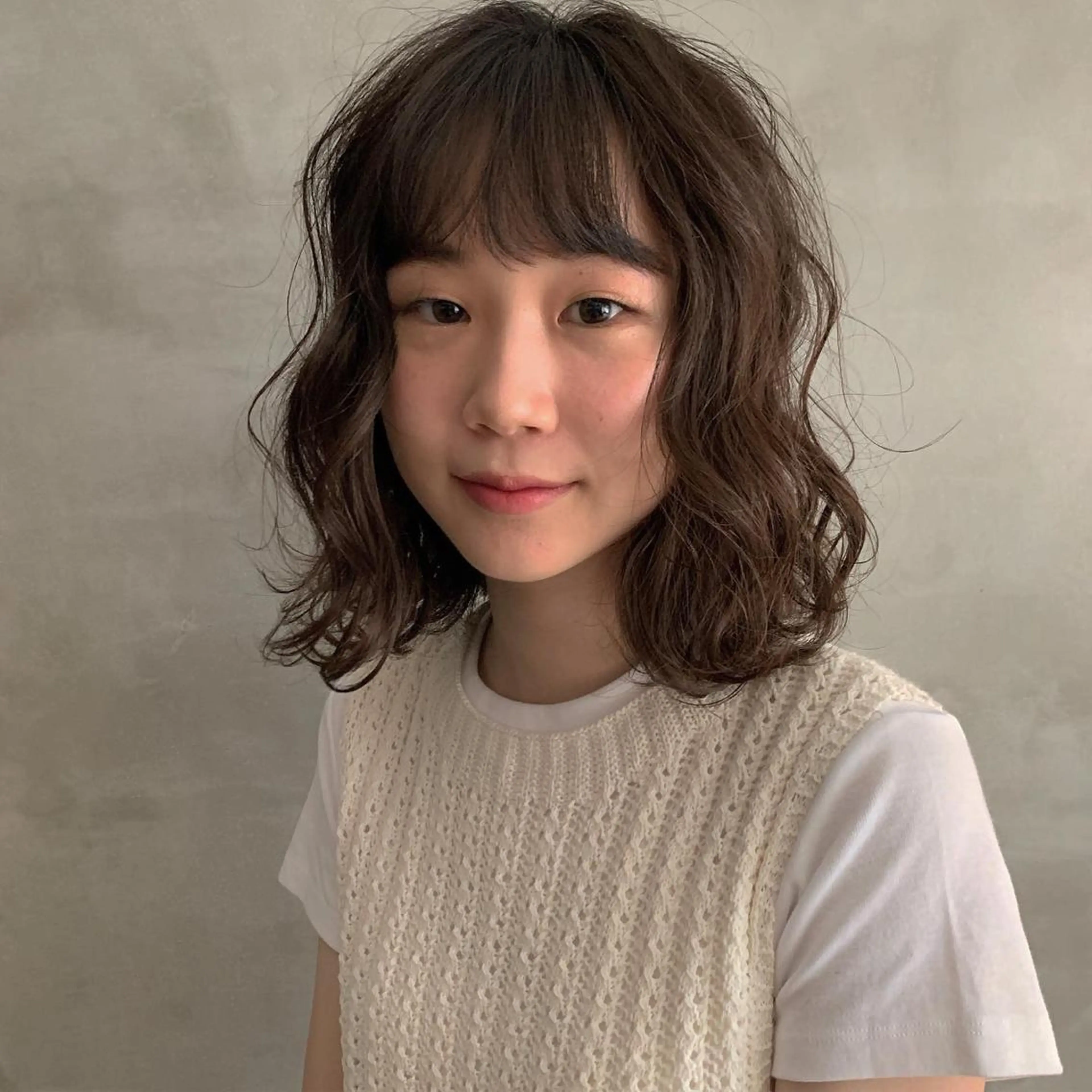 ミディアム カラー カット ヘアカラー トリートメント アンニュイヘア🪽 ayumiのヘアスタイル
