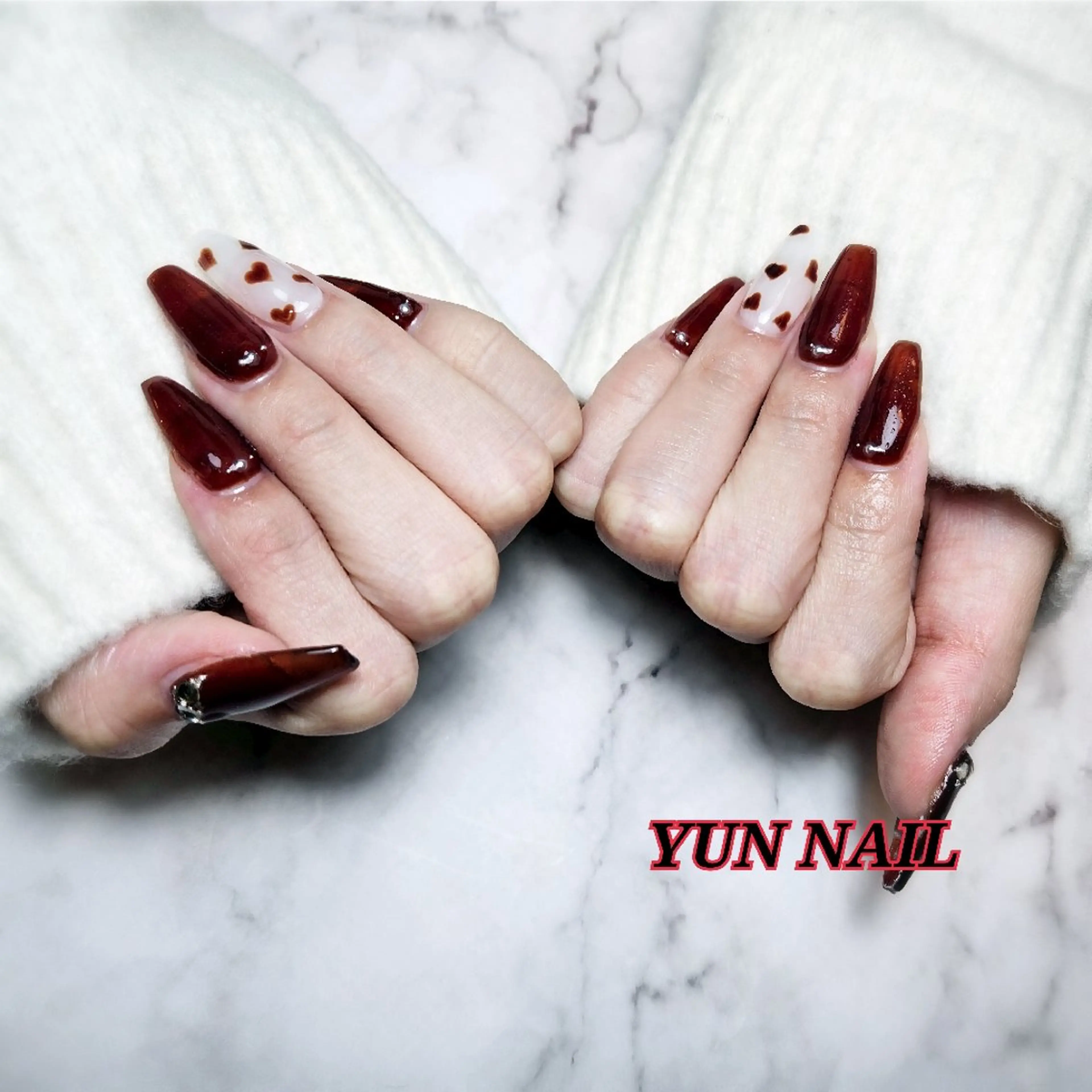 ネイル 🌈Yun nail hyejin💋のネイルデザイン