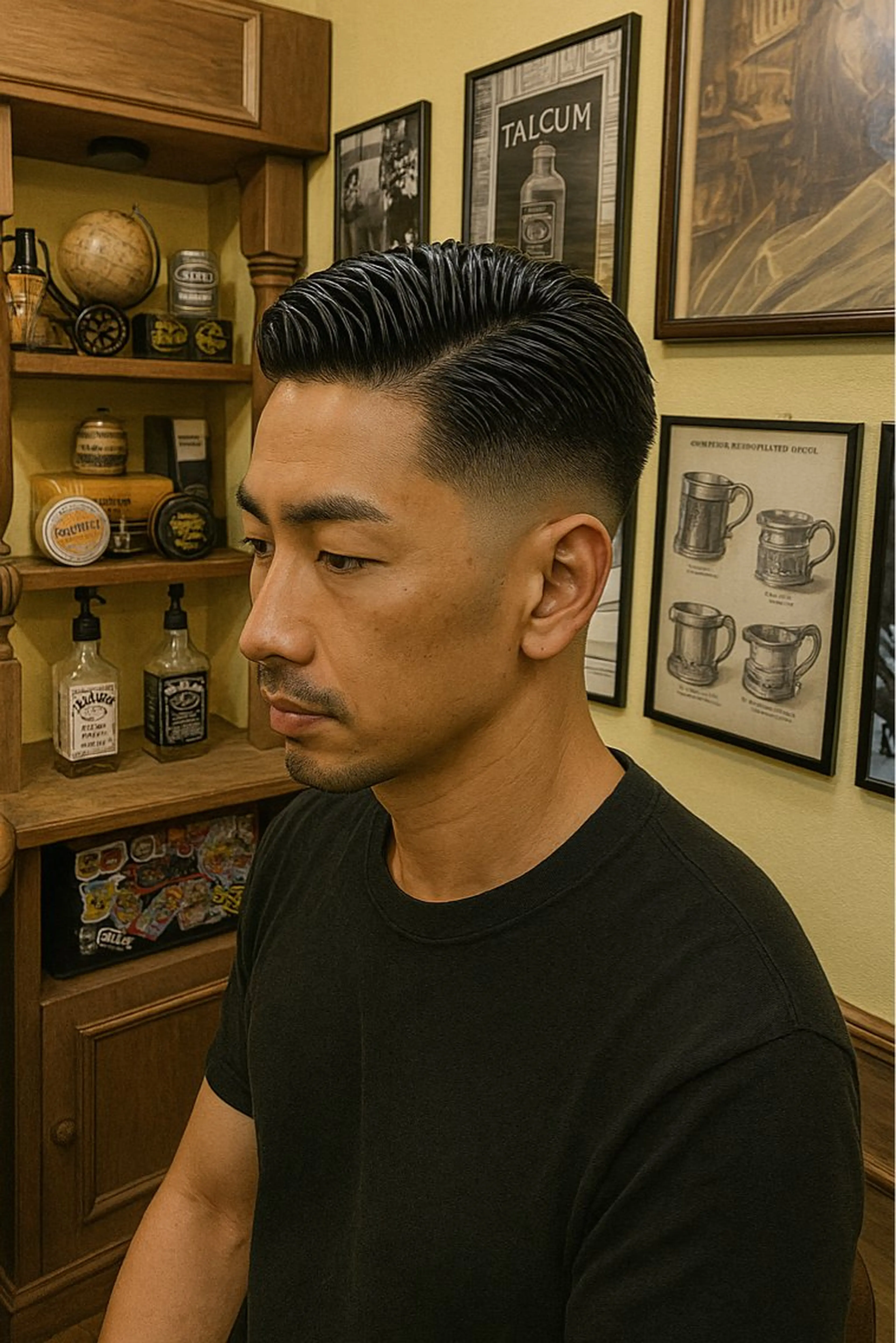 ショート カット TOKYO BARBER VASH所属・田中 大地のヘアスタイル
