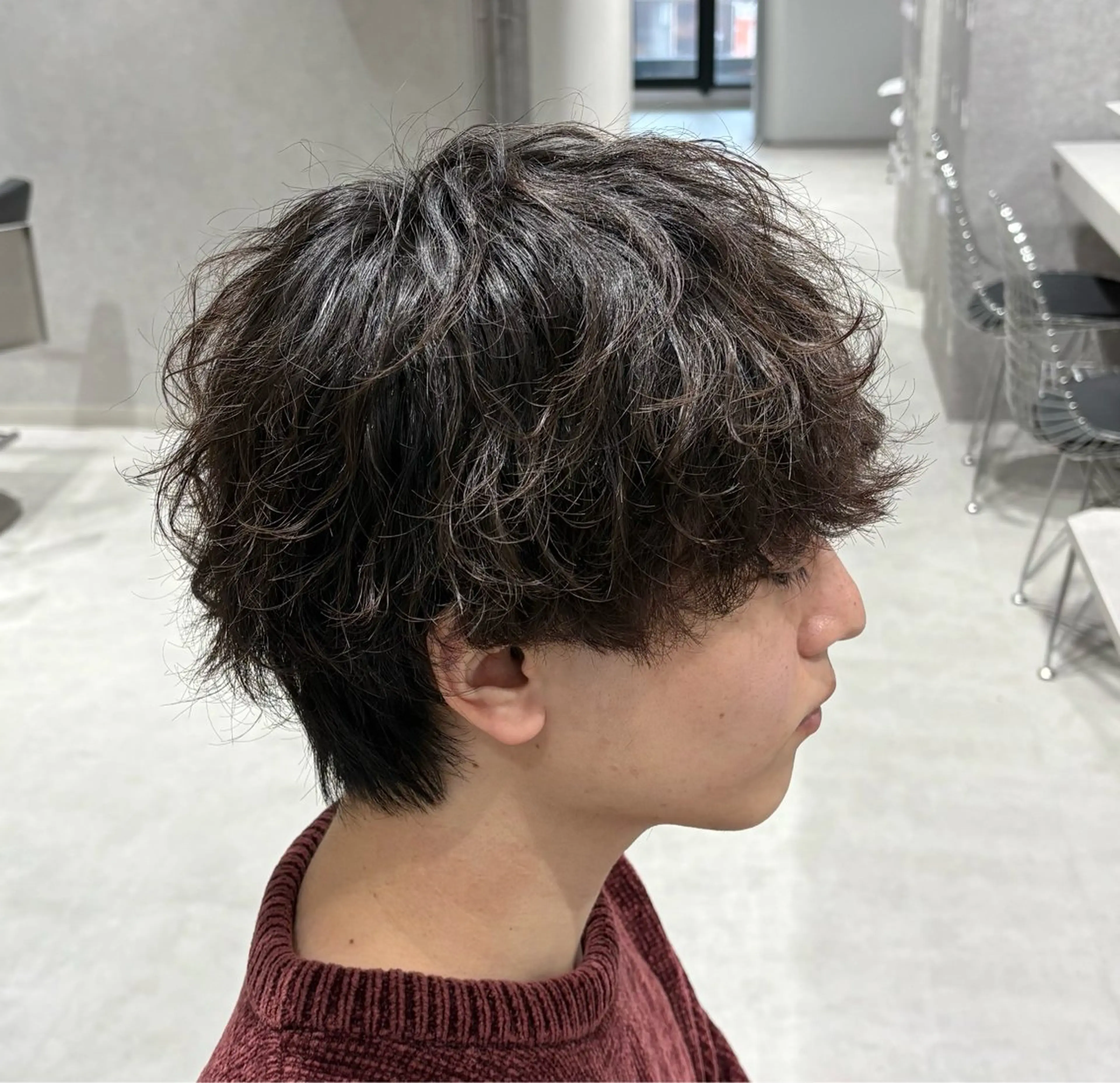 ショート パーマ メンズ カット パーマ 【メンズ特化】 池田大成✂︎のヘアスタイル