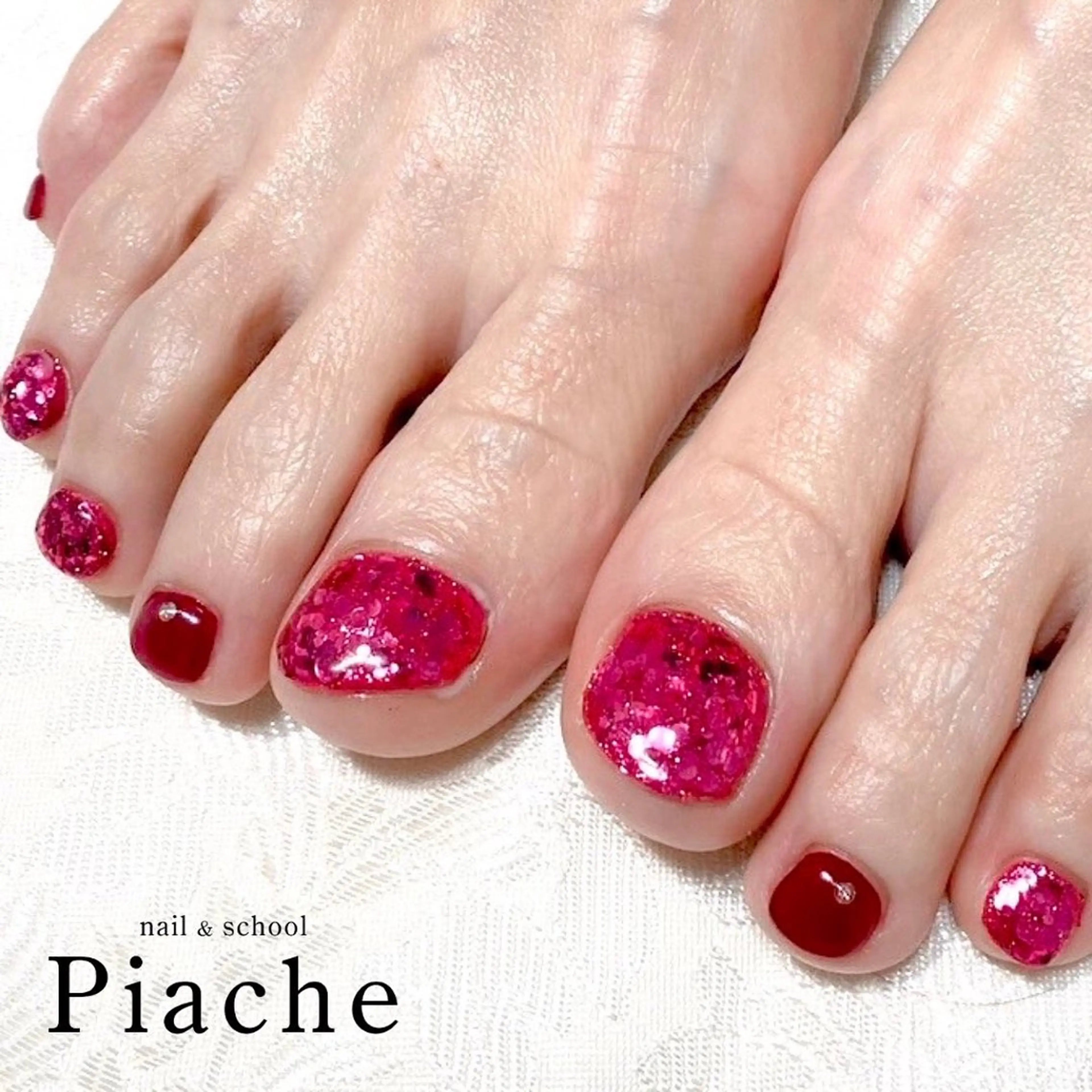 ネイル Piache ジュニアネイリストのネイルデザイン