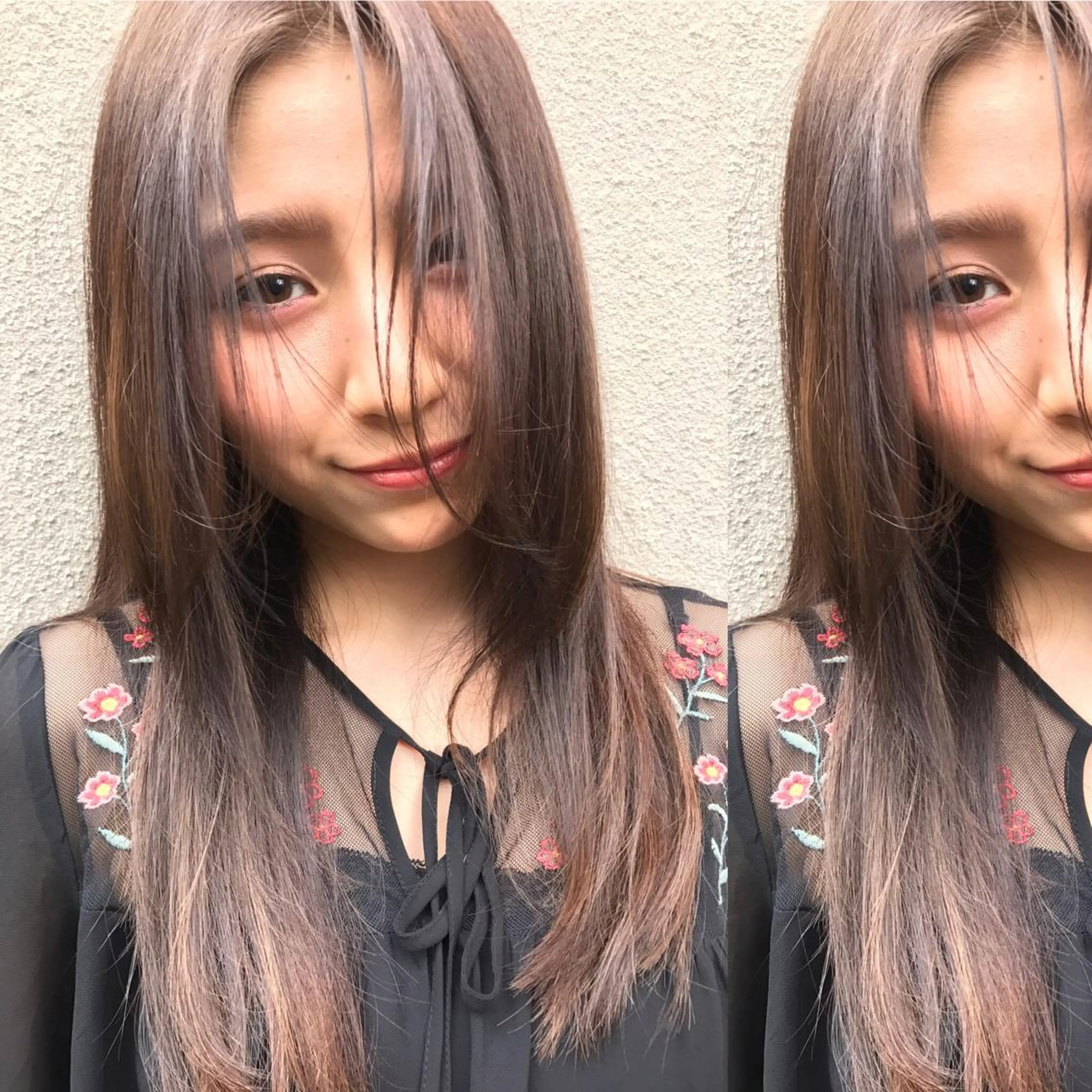 ロング カラー グレージュ ✨似合うのその先へ✨ 田中延和のヘアスタイル