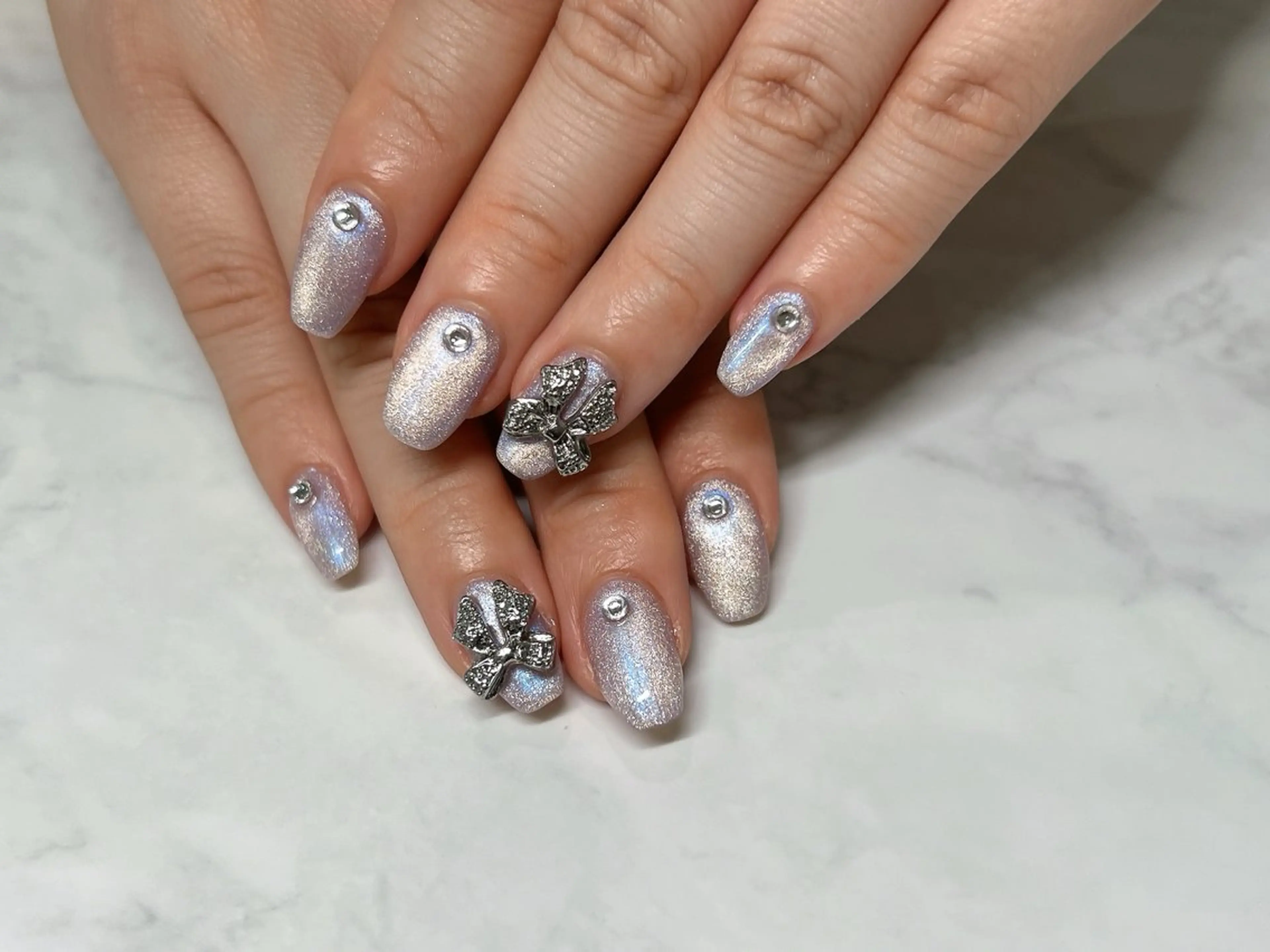ネイル ストーンネイル ハンドネイル 🌷 Ryoko🌷のネイルデザイン