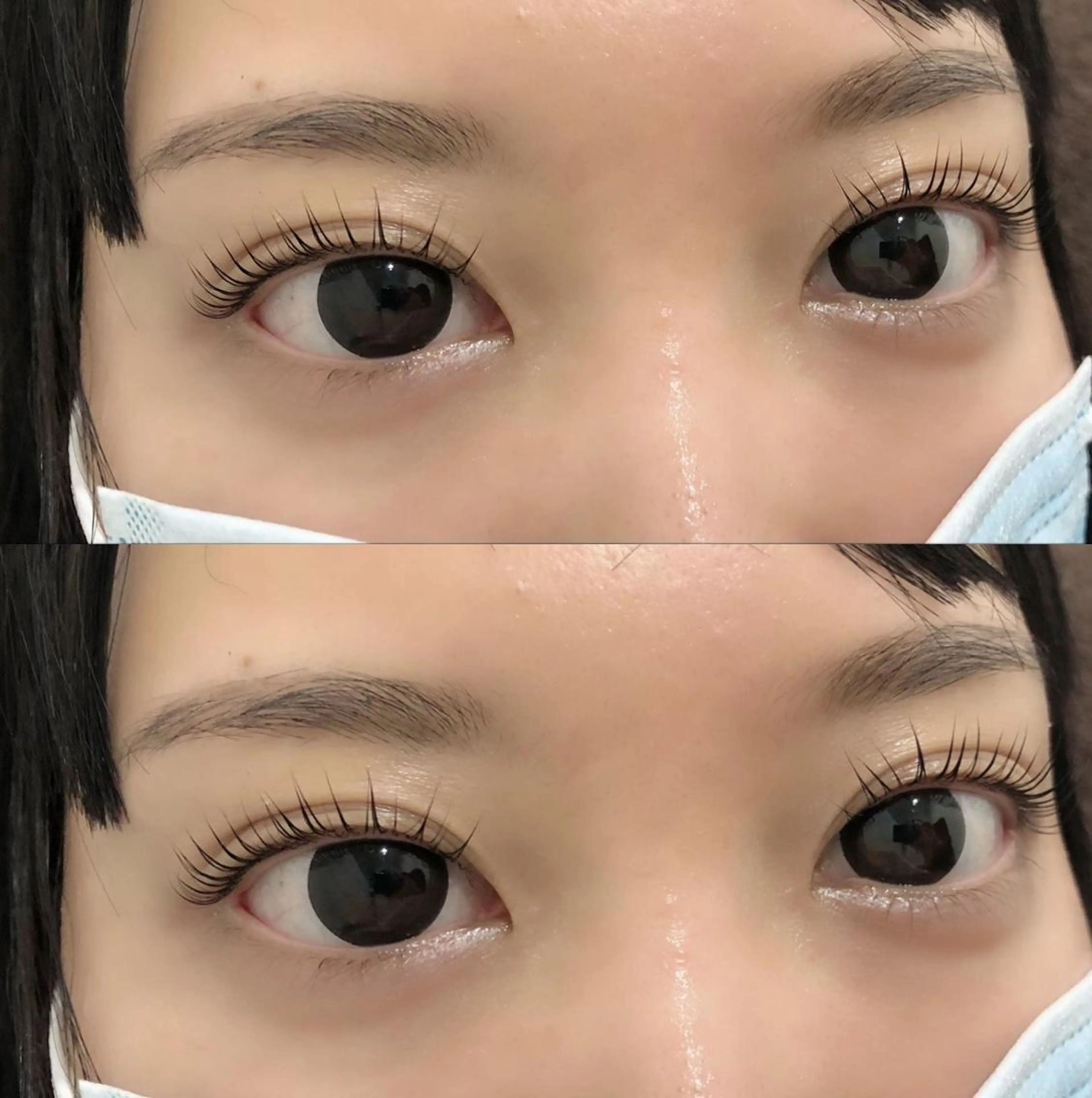 マツエク・マツパ パリジェンヌラッシュリフト Bunny eyes NEWOTANI博多のマツエク・マツパデザイン