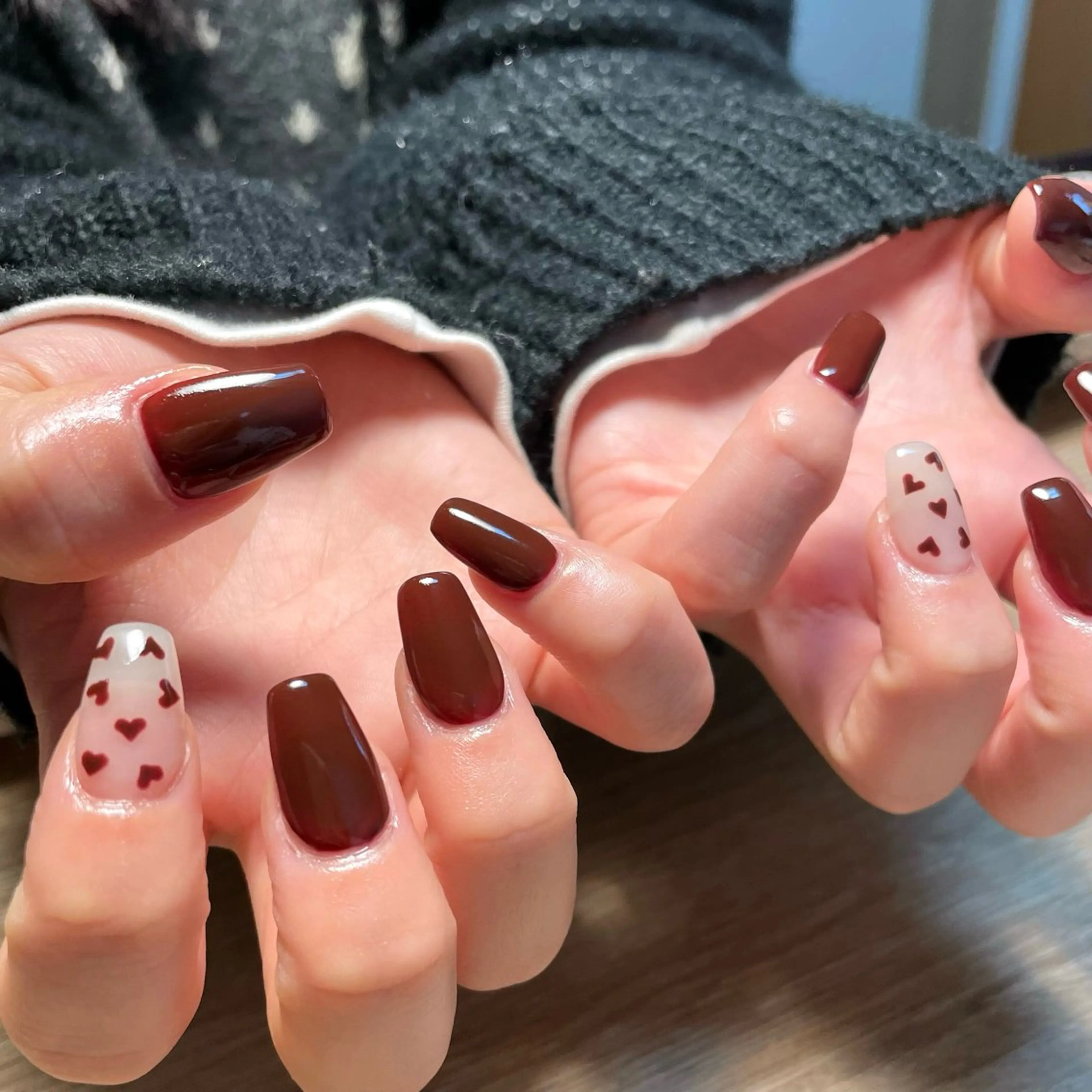 ネイル スカルプネイル ハンドネイル nail salon BOM（ポム）のネイルデザイン