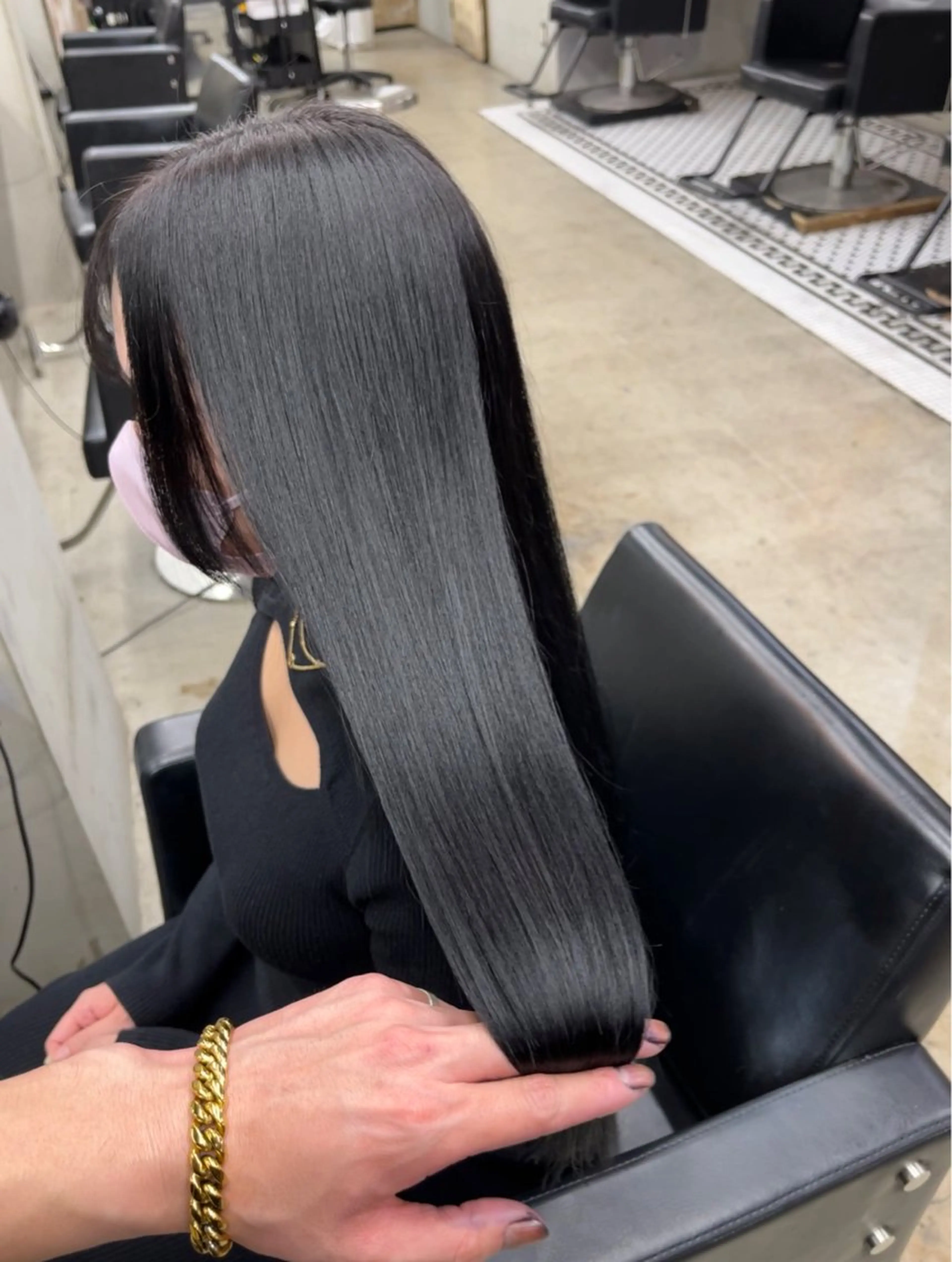 セミロング カラー パーマ ヘアアレンジ メンズ 黒髪 カット ヘアカラー トリートメント 🌸グレージュ/ ベージュ🌸yutaのヘアスタイル