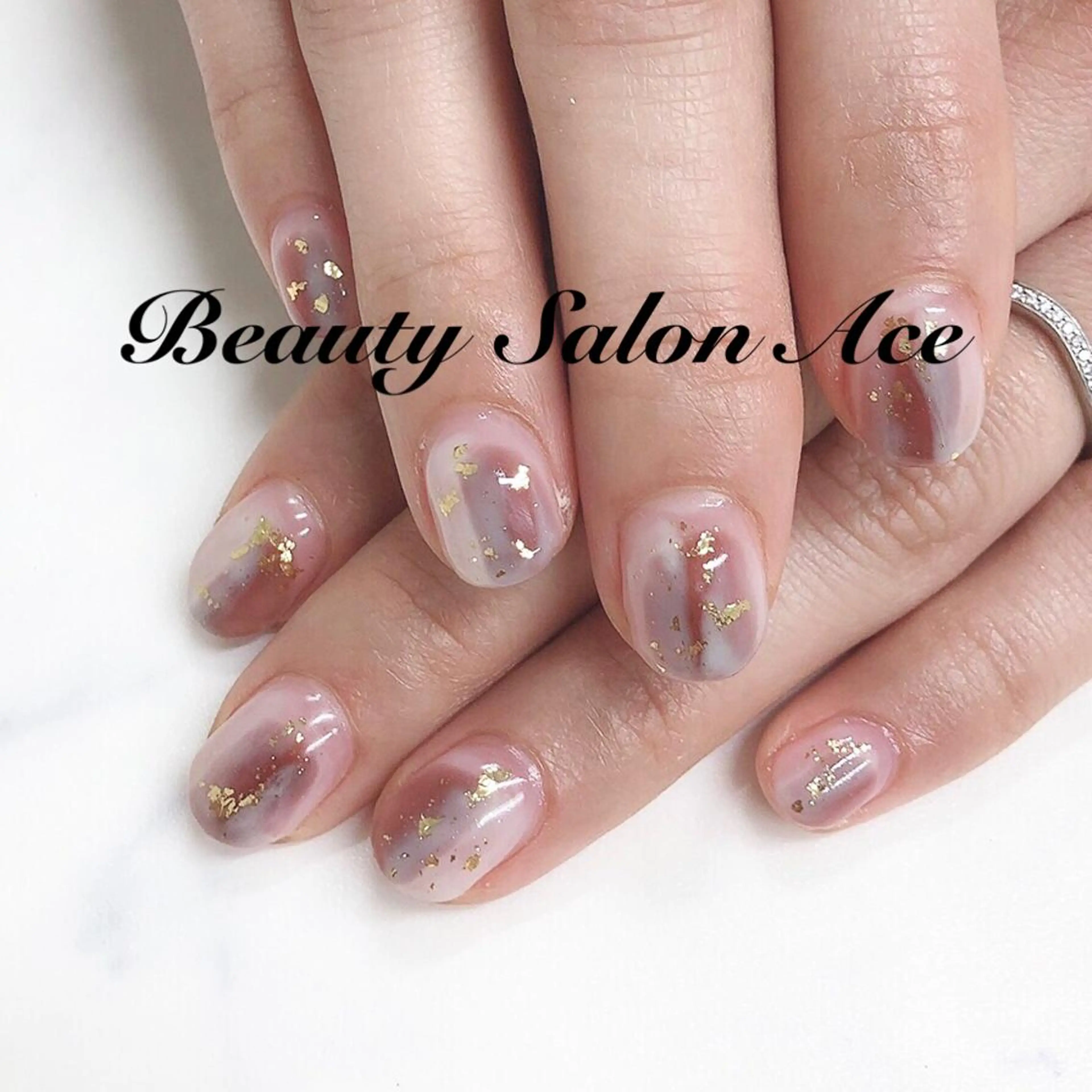 ネイル アートネイル 長さ出し ジェルネイル メンズネイル ニュアンスネイル Beauty Salon Ace(ネイルサロン エース)所属・池袋フィルイン Ace♡長さだしのネイルデザイン