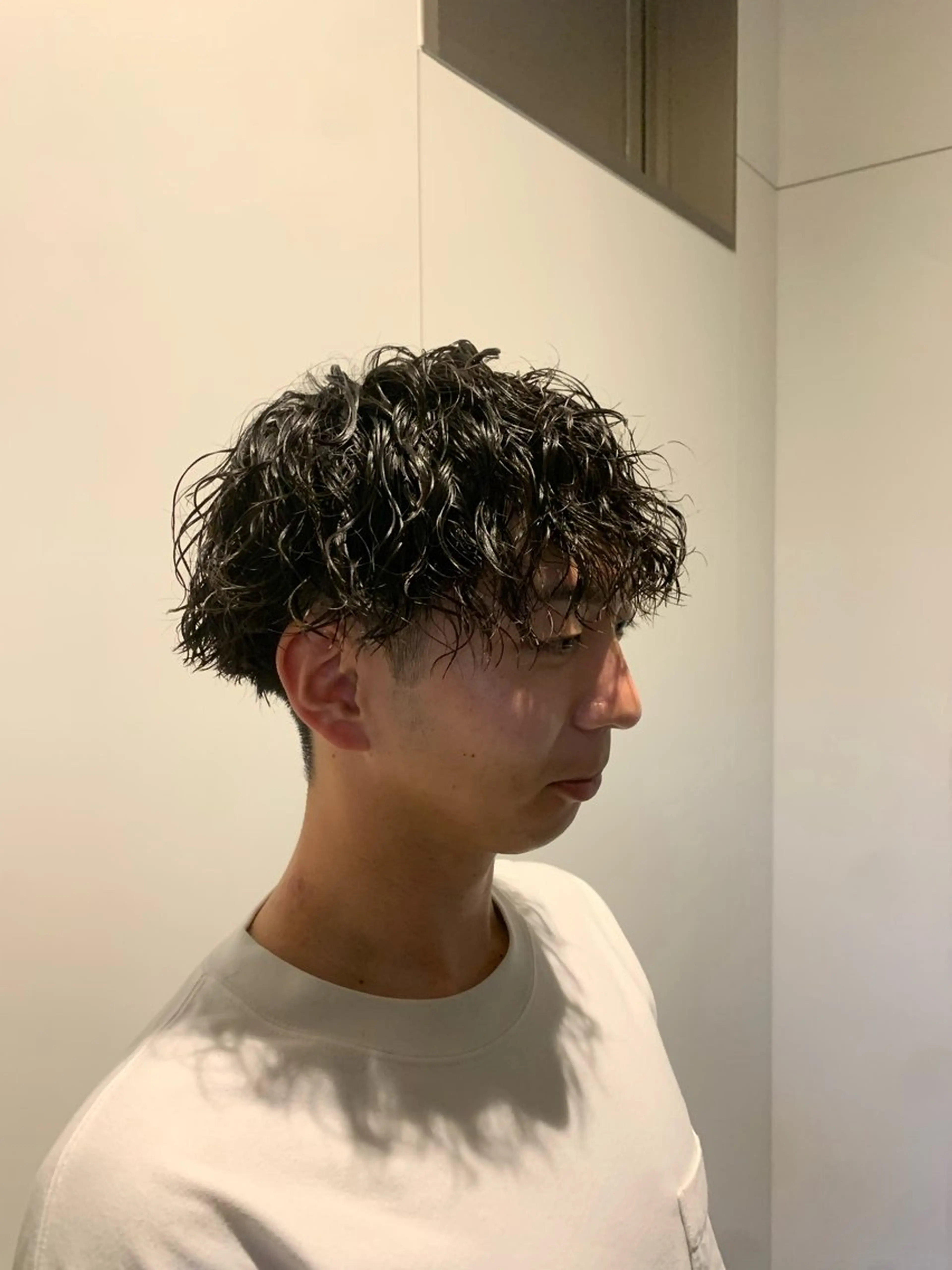 パーマ メンズ 梅田美容室　山本 歩夢のヘアスタイル