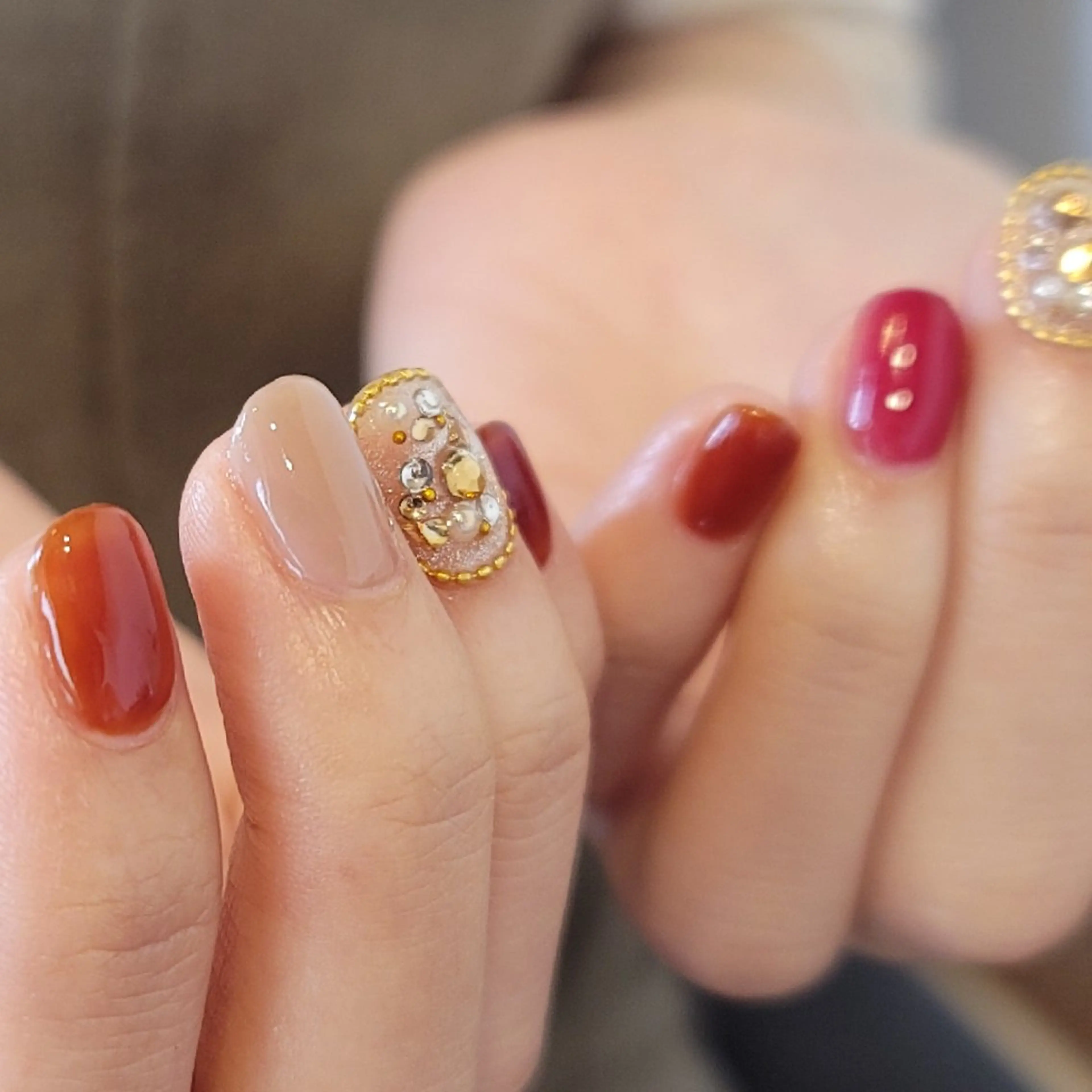 ネイル 🌲🌳🚪iiit o🌲🌳🌲のネイルデザイン