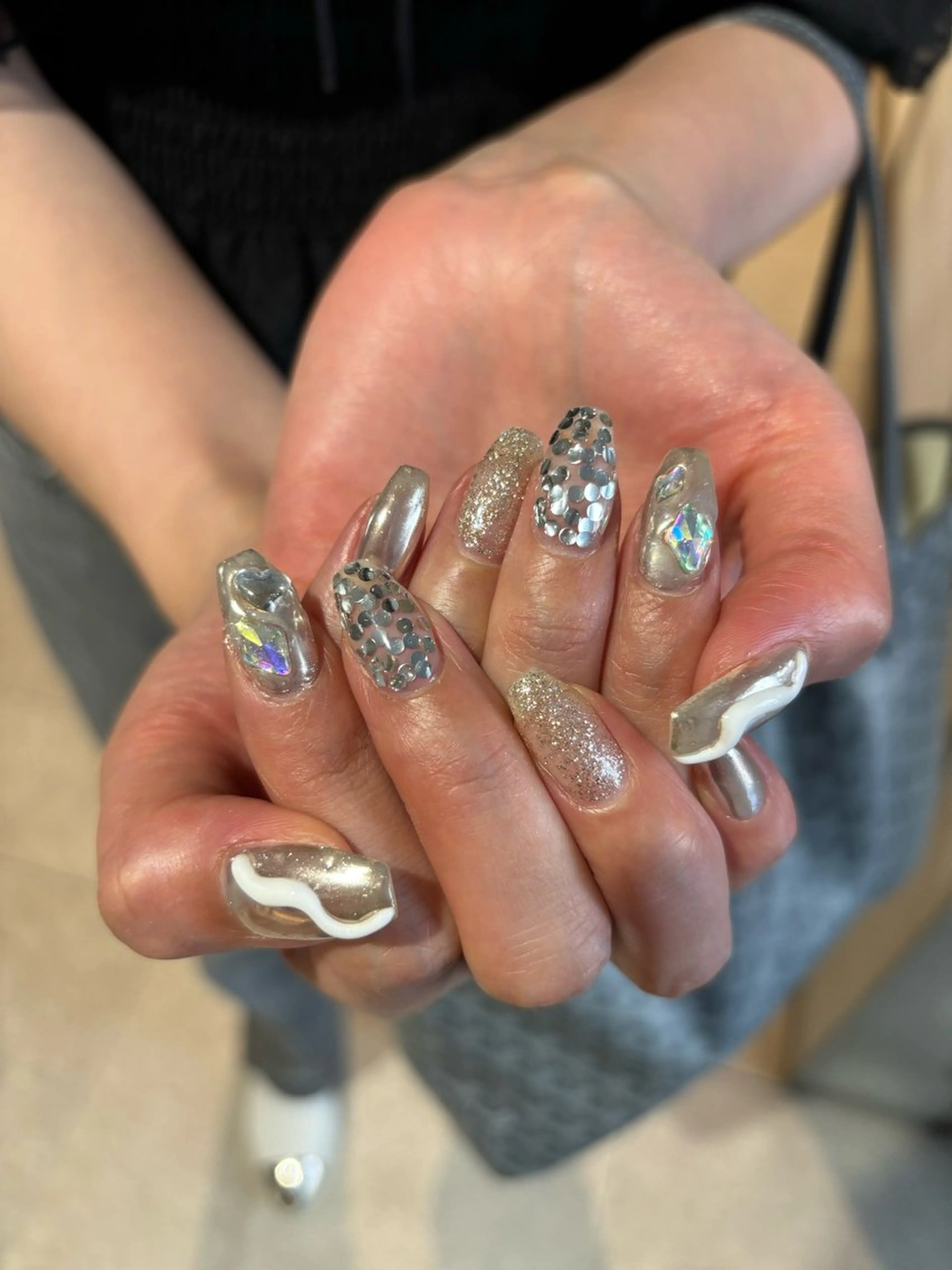 ネイル ハンドネイル ネイルサロンマーノ所属・mano Hanaのネイルデザイン