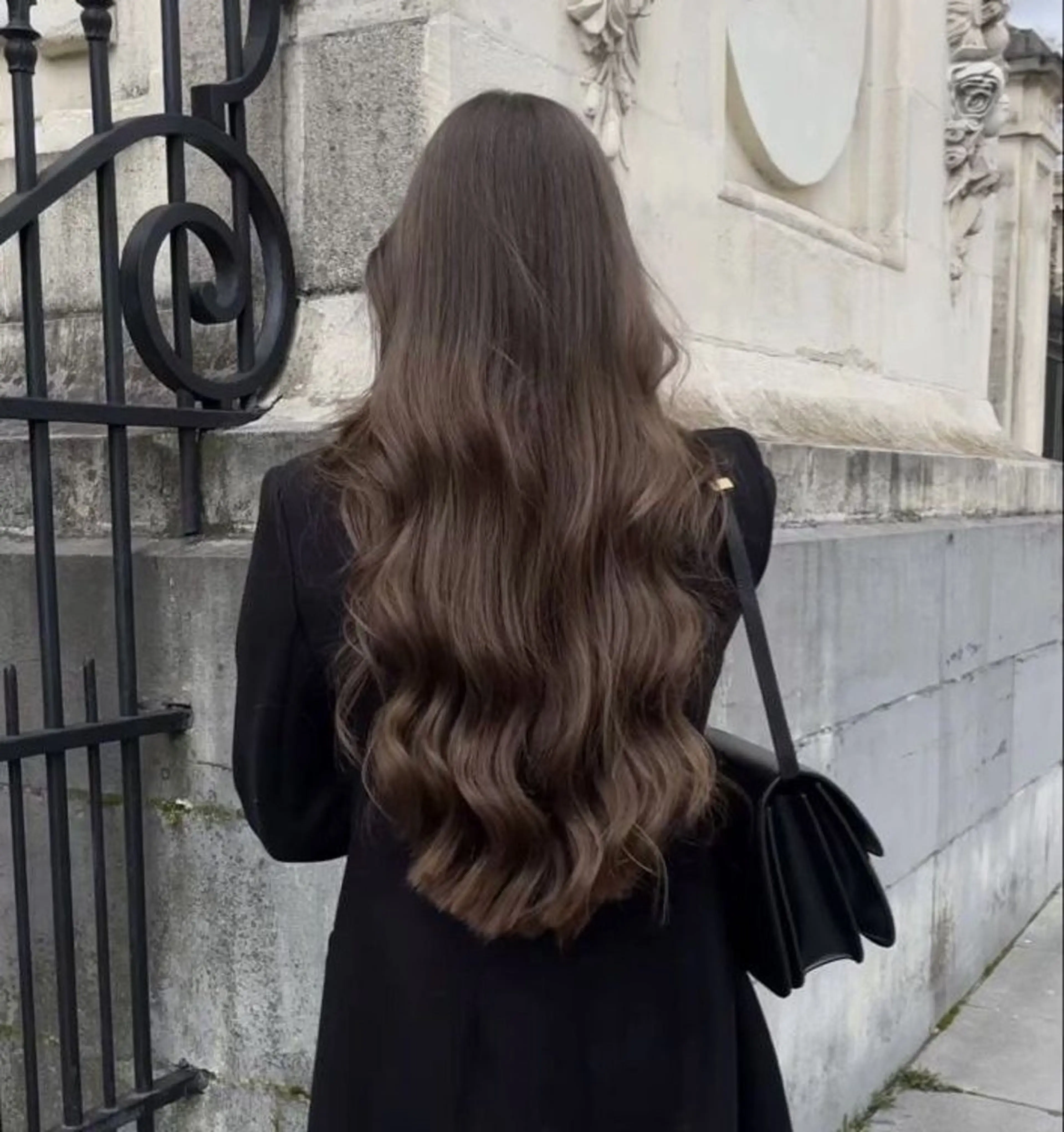 ロング カラー カット ヘアカラー トリートメント サロウィン　神戸三宮店所属・三宮No.1ブリーチ 無しカラー/杉山太貴のヘアスタイル