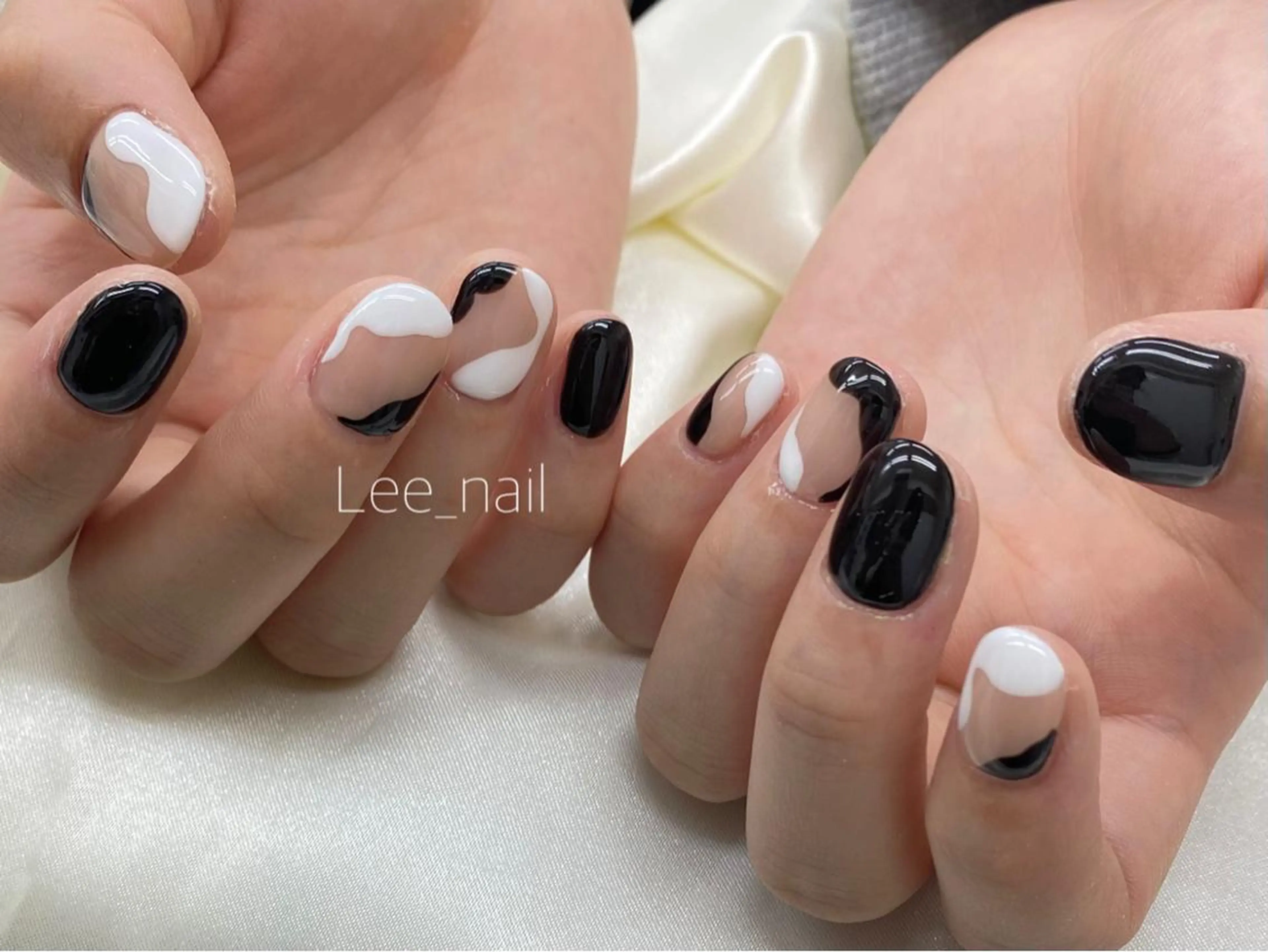 ネイル ニュアンスネイル ハンドネイル Lee_ nailのネイルデザイン