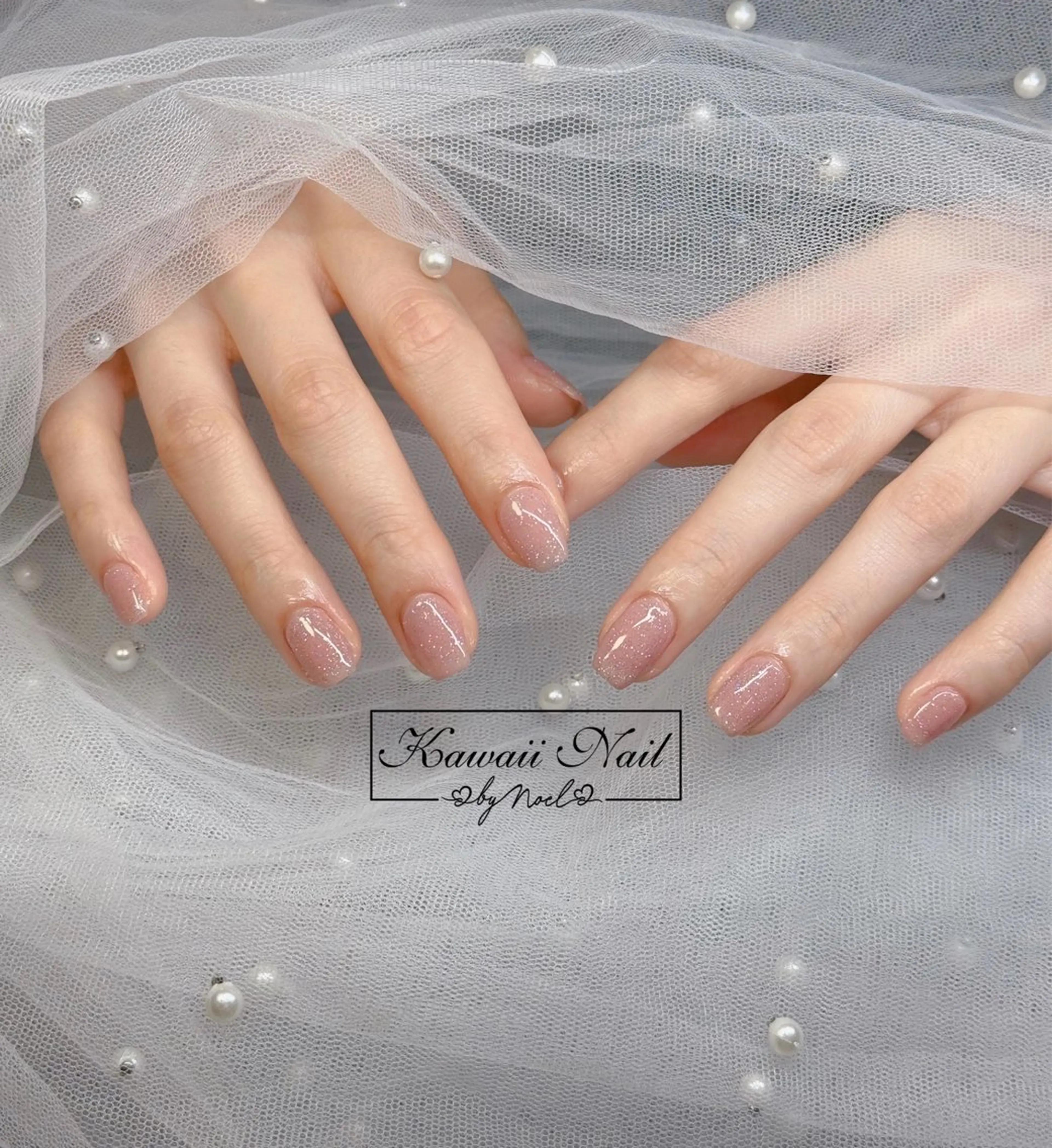 ネイル アートネイル フットネイル フレンチネイル ジェルネイル 韓国ネイル ハンドネイル フットネイル ハンドケア Kawaii Nail Salon所属・Kawaii-jp Tomisatoのネイルデザイン