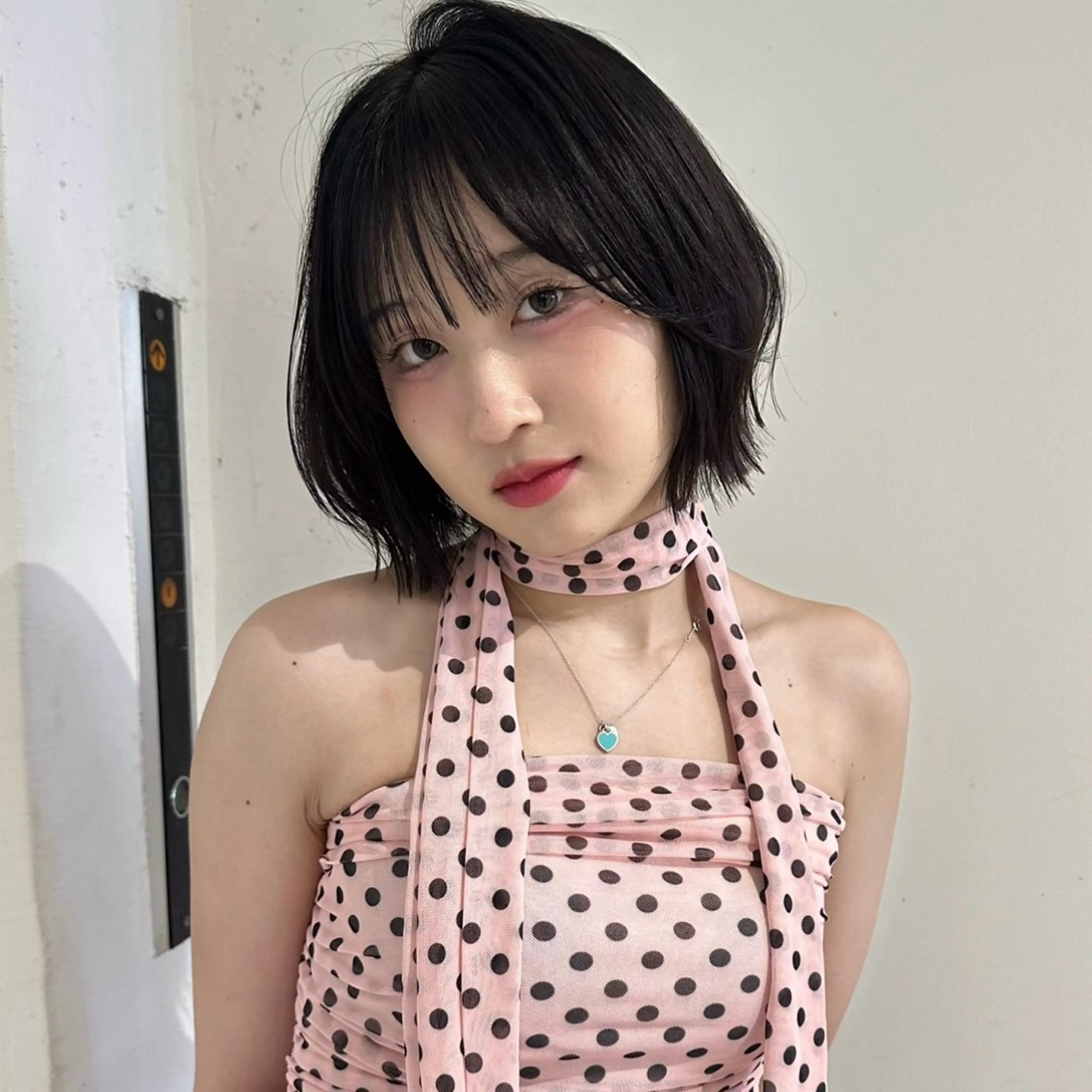 ショート カット ヘアカラー トリートメント 🐈‍⬛韓国ヘア カノン♥️のヘアスタイル