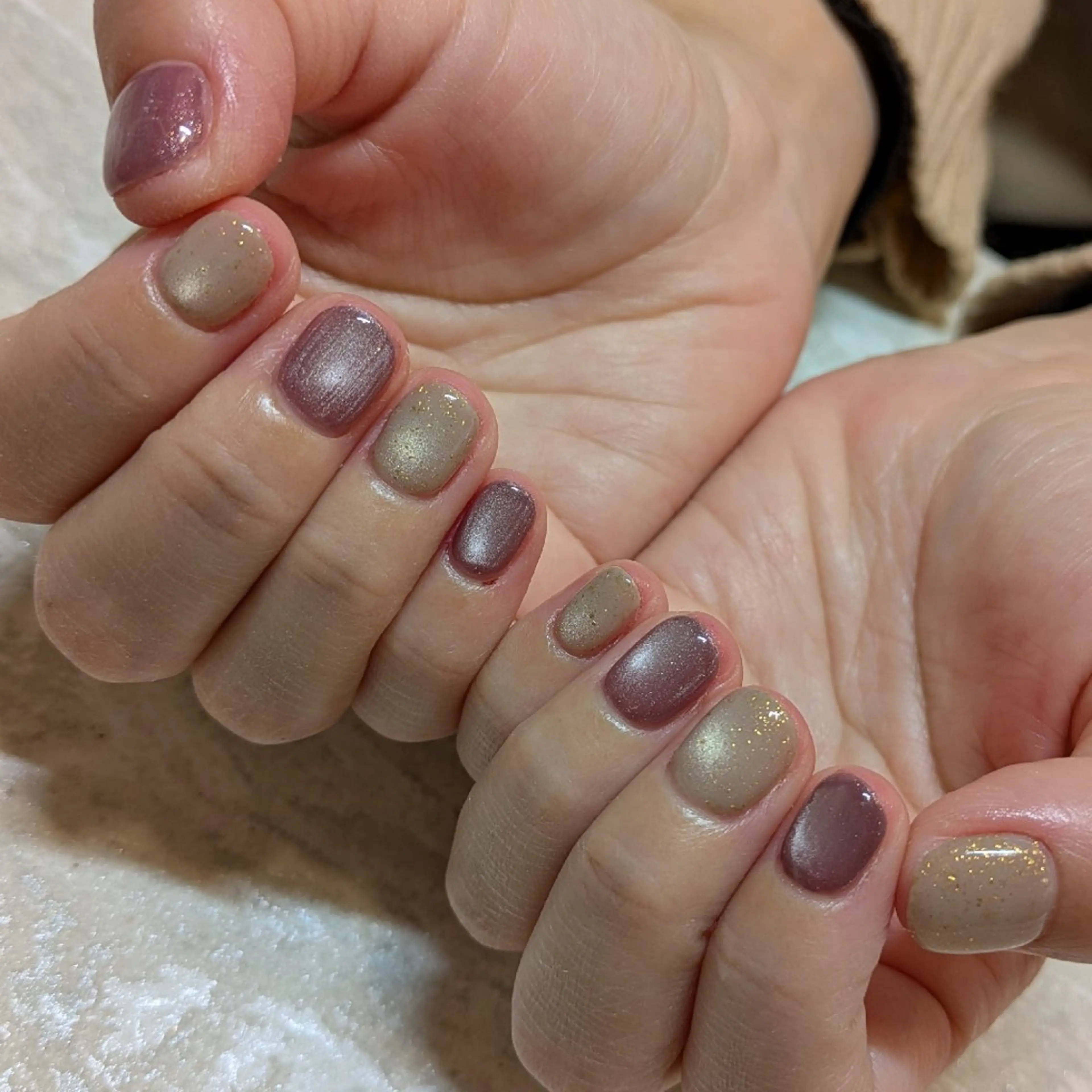 ネイル マグネットネイル ジェヌインネイル 河内のネイルデザイン