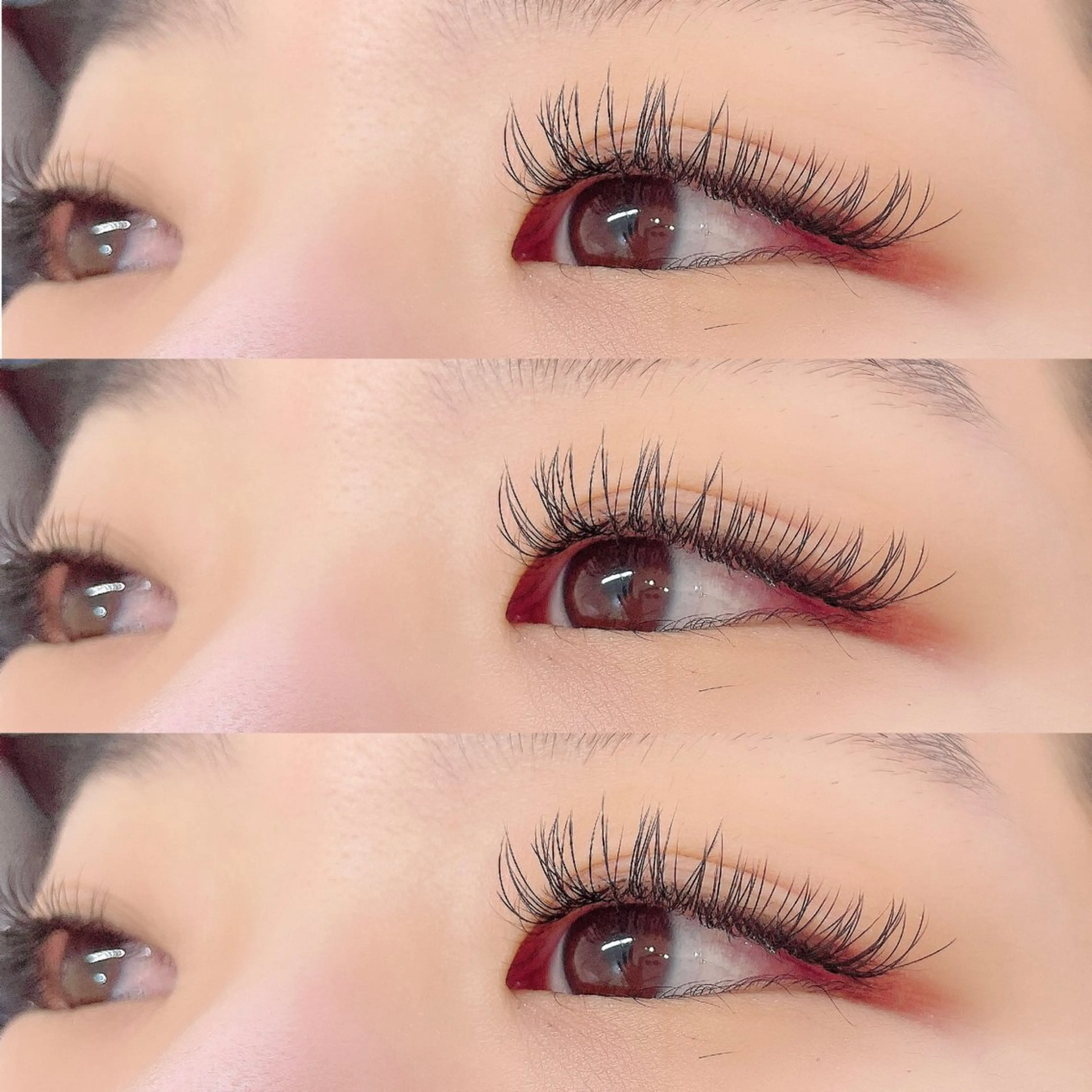 マツエク・マツパ フラットラッシュ Eyelash Salon FAXIA 大宮店所属・後藤 彩音のマツエク・マツパデザイン