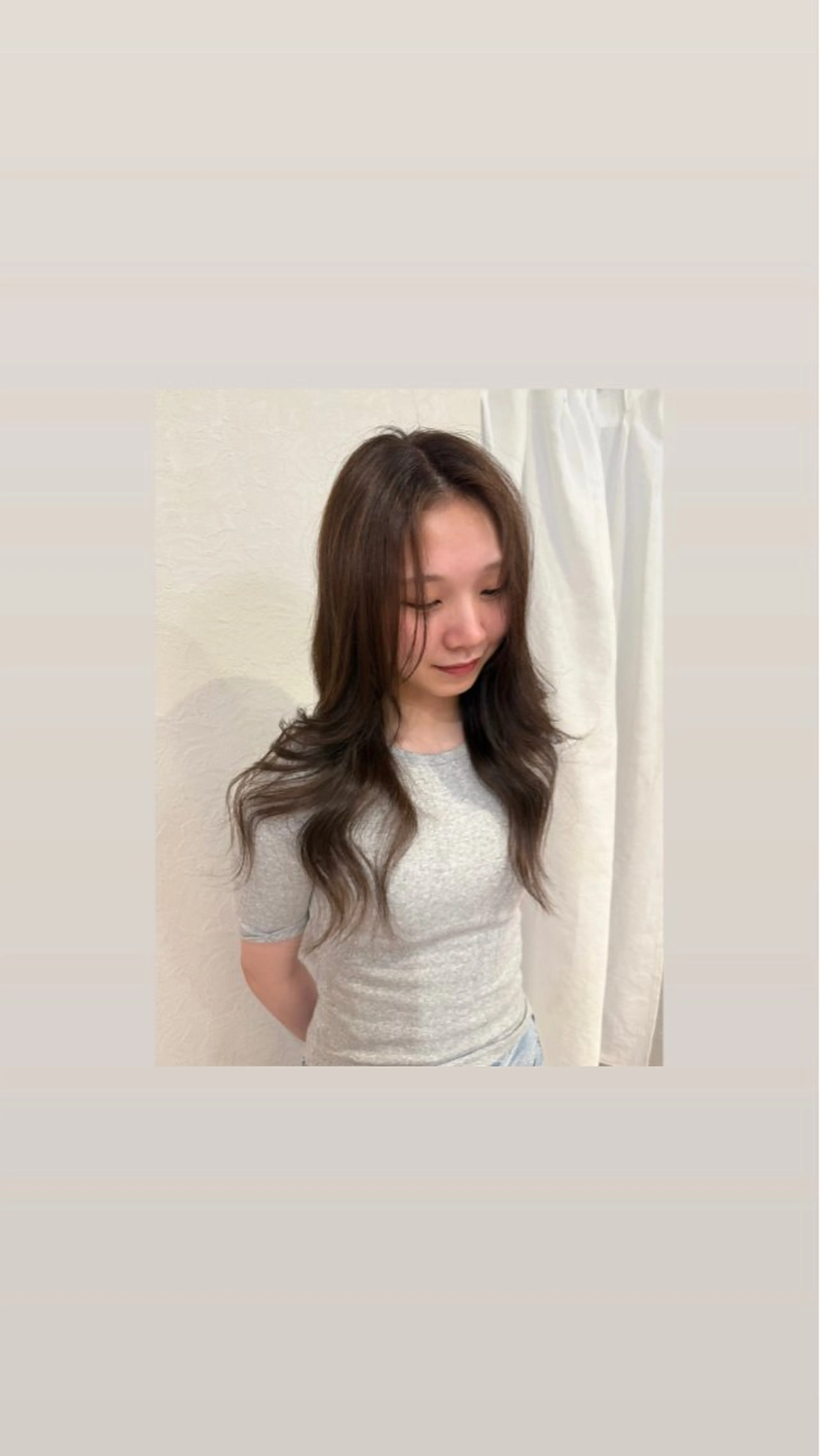 カラー Rin /riToのヘアスタイル