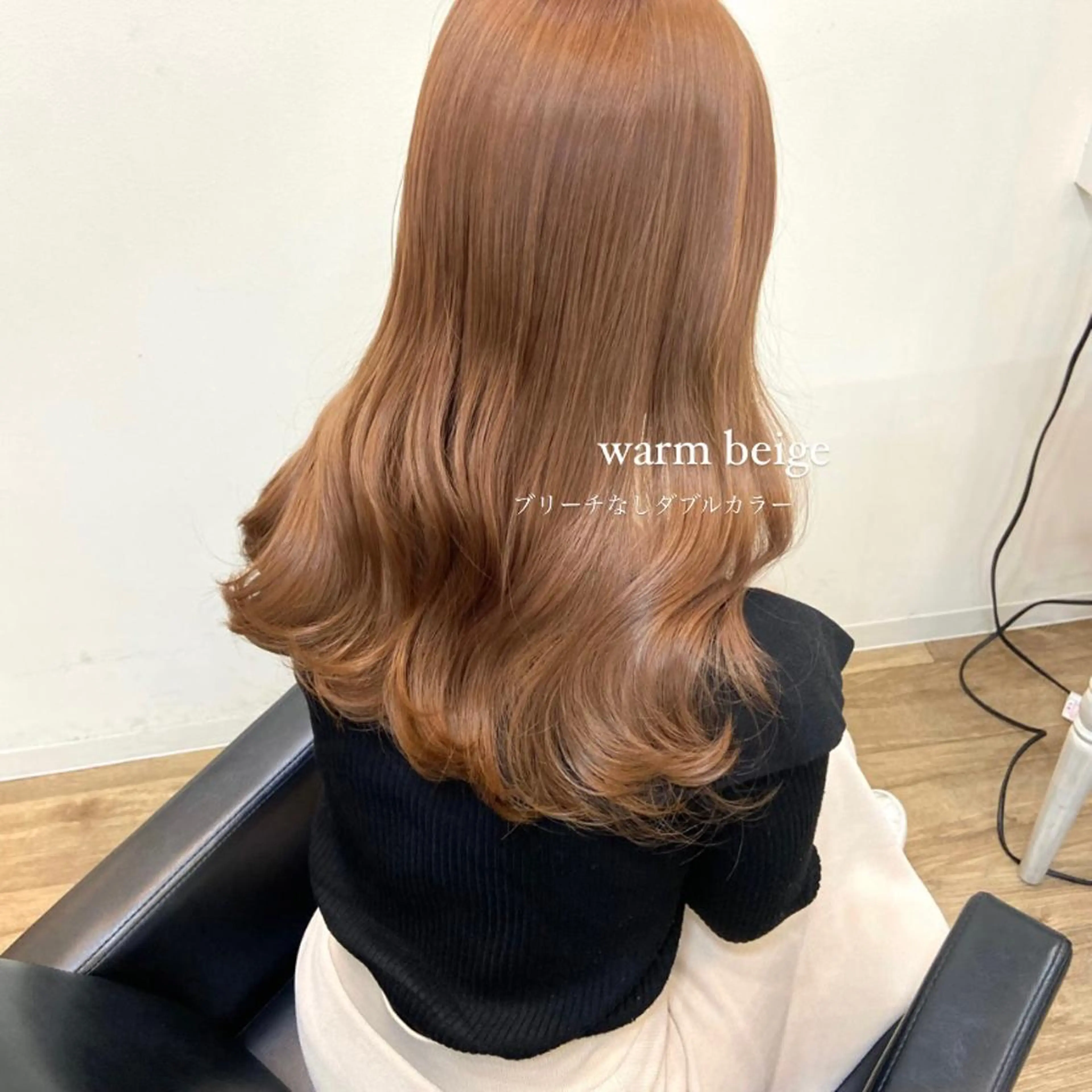 ロング カラー ベージュカラー ブリーチ ケアブリーチ 透明感カラー ダブルカラー mai 🥀 パーマモデル募集🌀のヘアスタイル