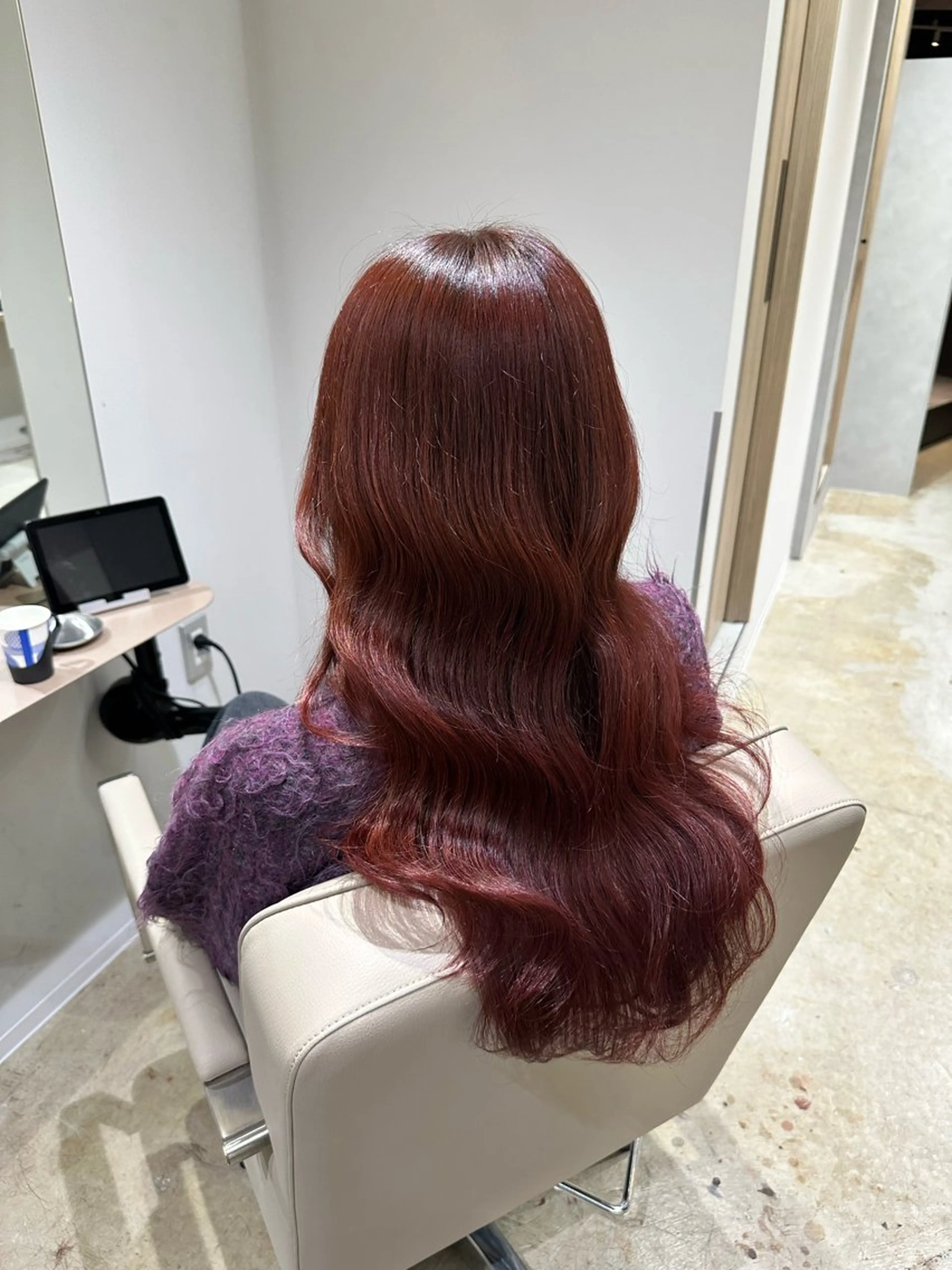 【お出かけやデートの前に】💖コテ巻き仕上げ💖の写真