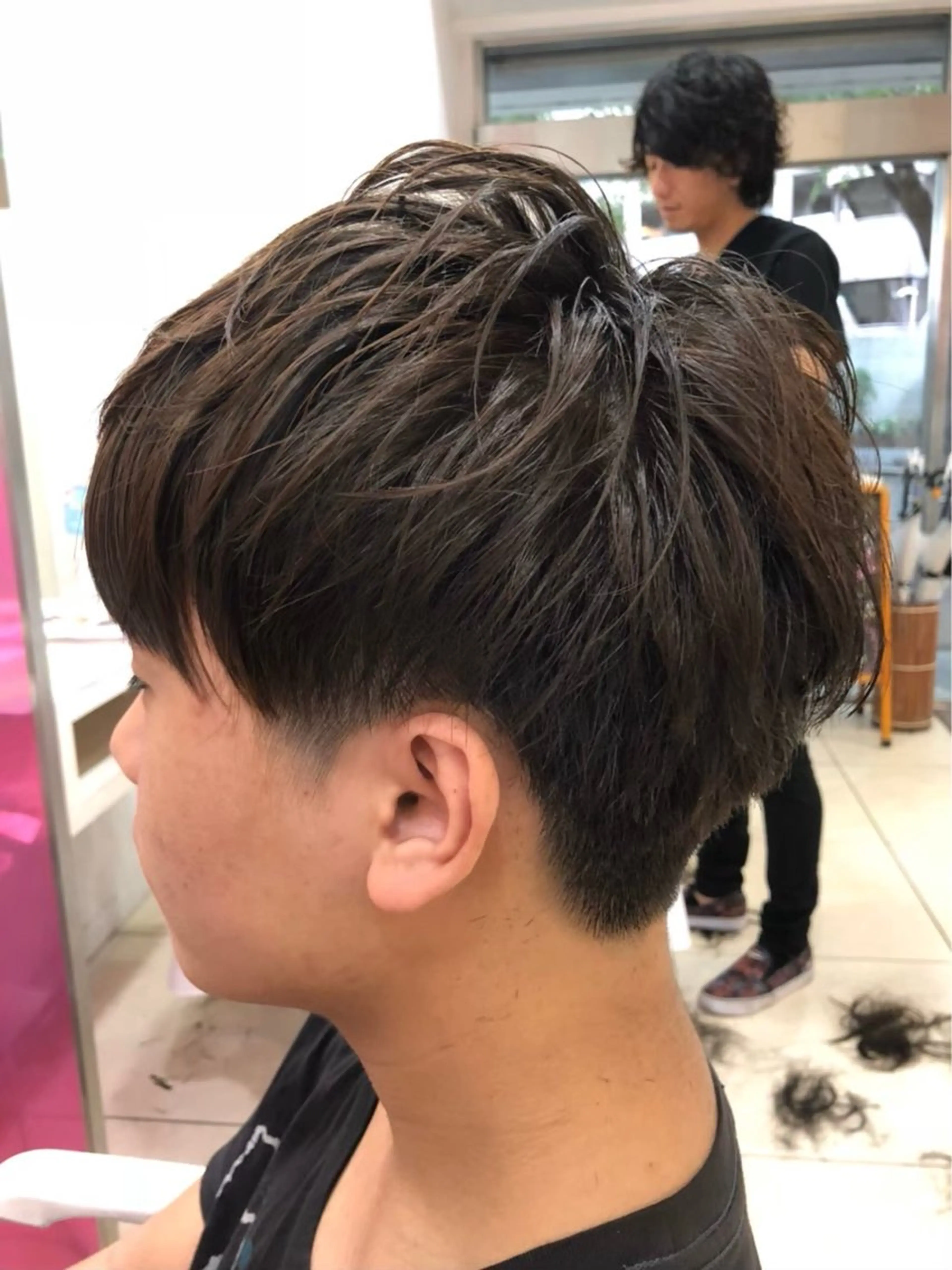 メンズ カット メンズニュアンス パーマ特化akaneのヘアスタイル