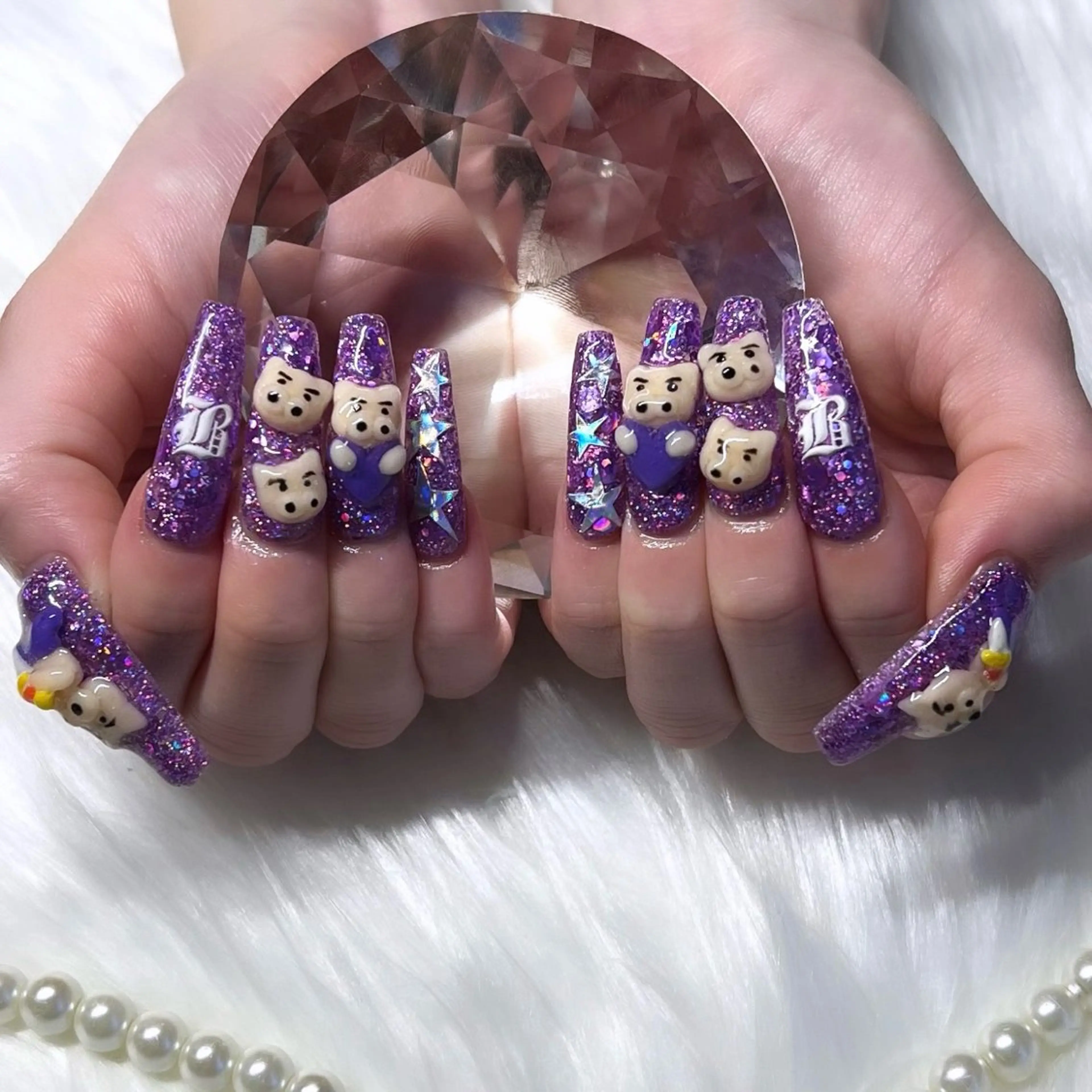 ネイル 持ち込み スカルプネイル ハンドネイル Kobayashi Komugiのネイルデザイン