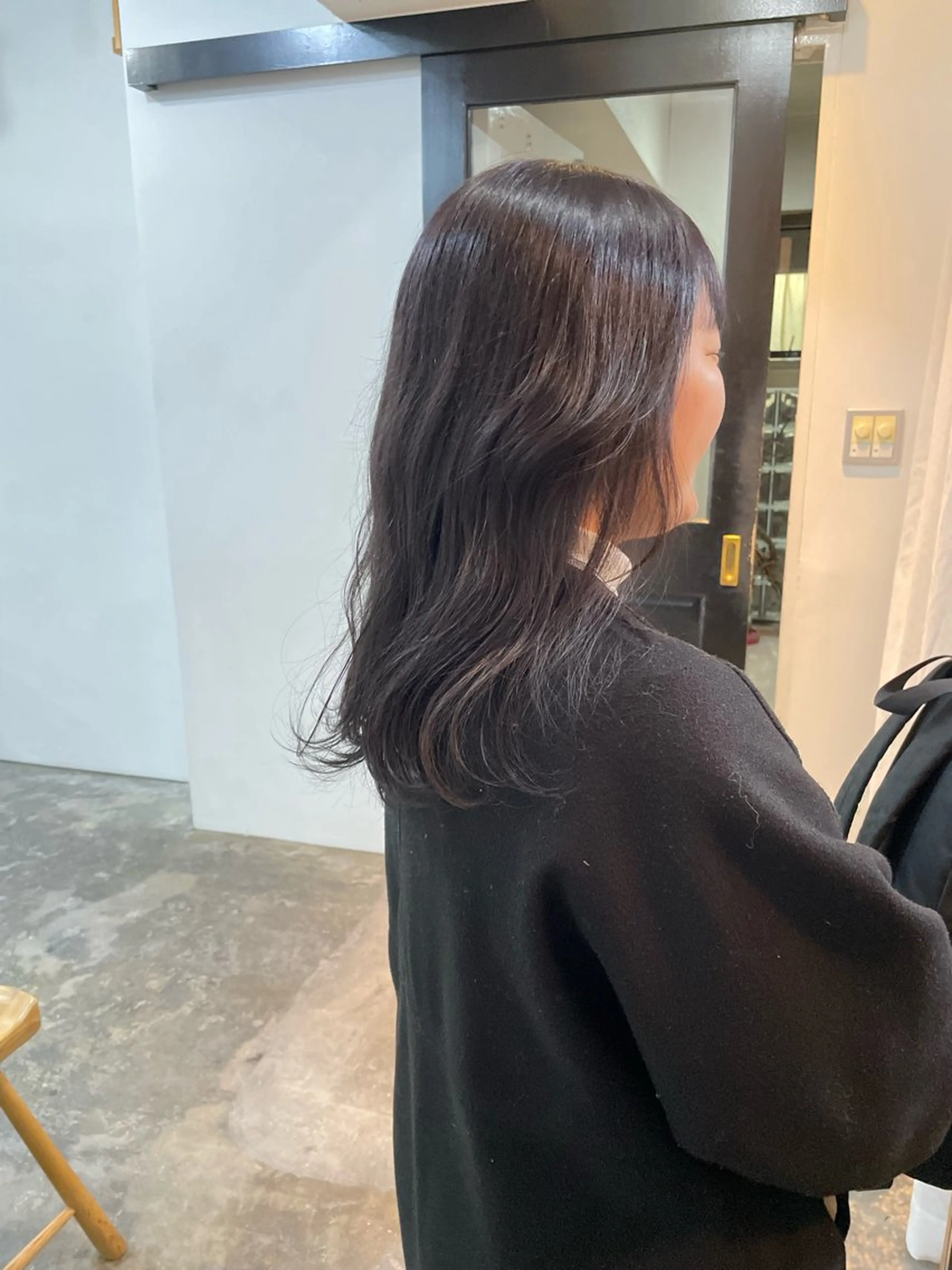 ミディアム カット ヘアカラー astar所属・kotono🪿 透明感カラーのヘアスタイル
