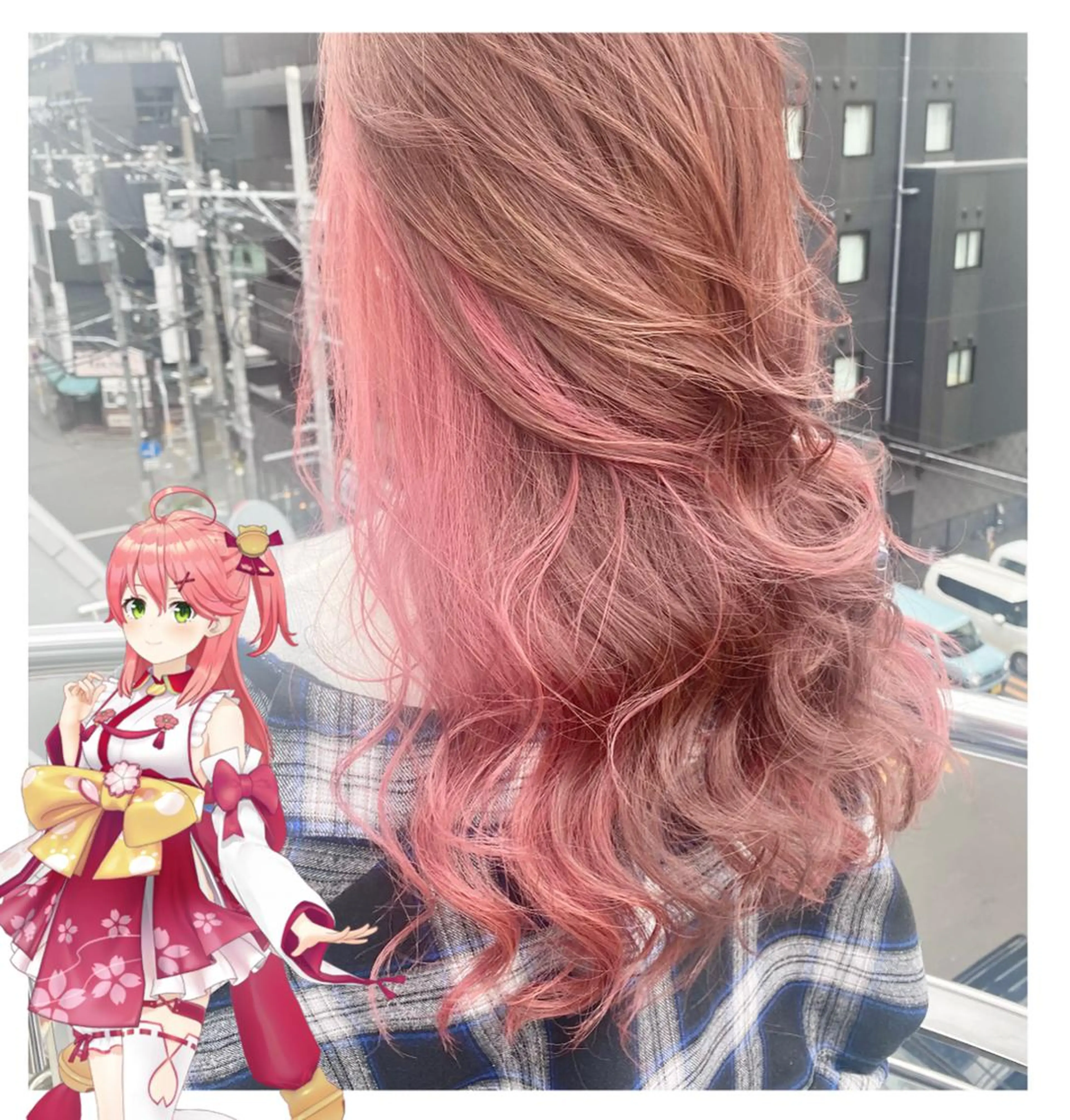 セミロング カラー GARU-ガル-所属・TSUNO🦖 派手髪/オタク美容師のヘアスタイル