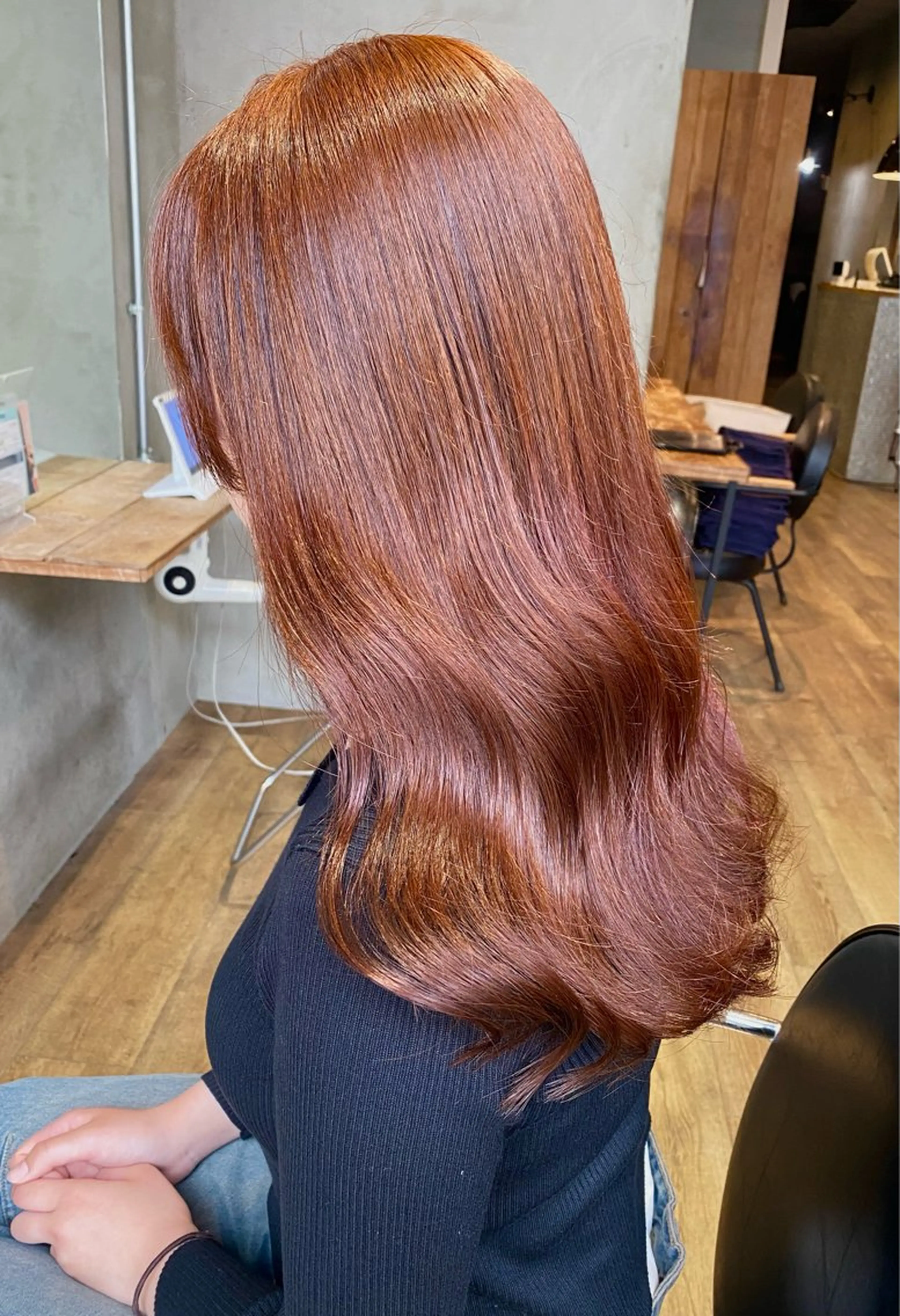 セミロング ヘアカラー Lafith hair cheval所属・井上 麻帆のヘアスタイル