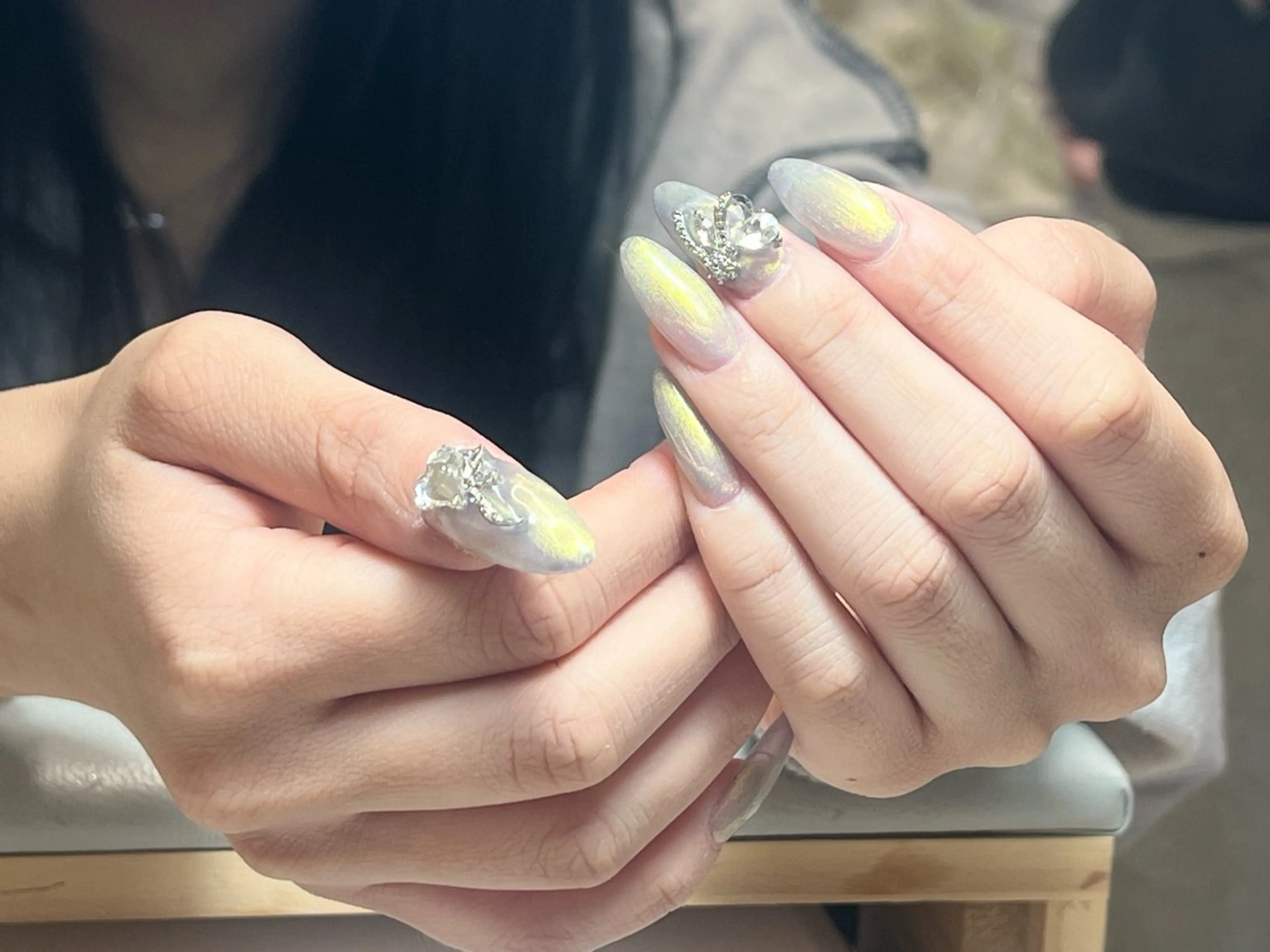 ネイル アートネイル 韓国ネイル 持ち込み ニュアンスネイル ワンカラーネイル ハンドネイル イブ ネイリのネイルデザイン