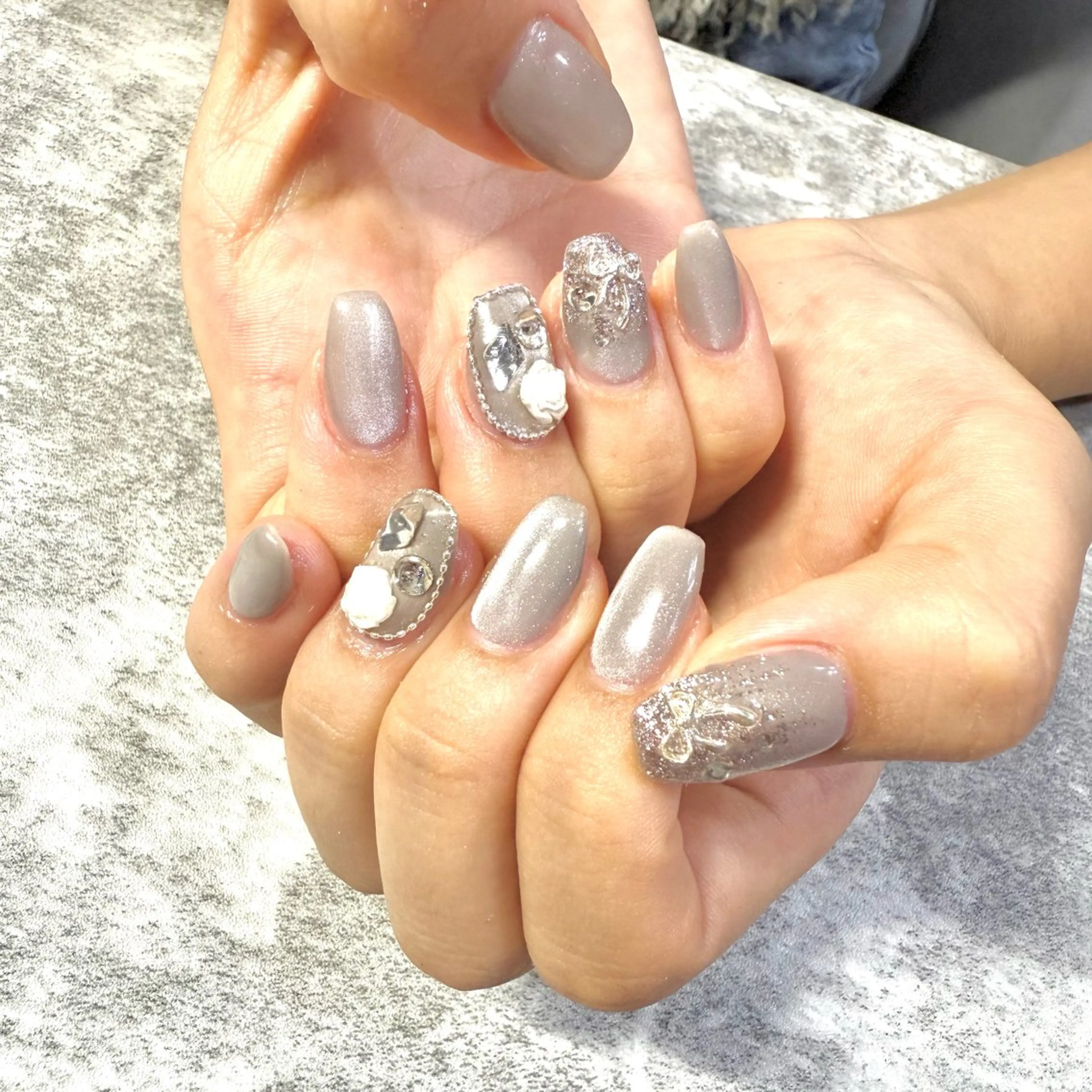 ネイル 持ち込み ハンドネイル ★Rinail... .のネイルデザイン