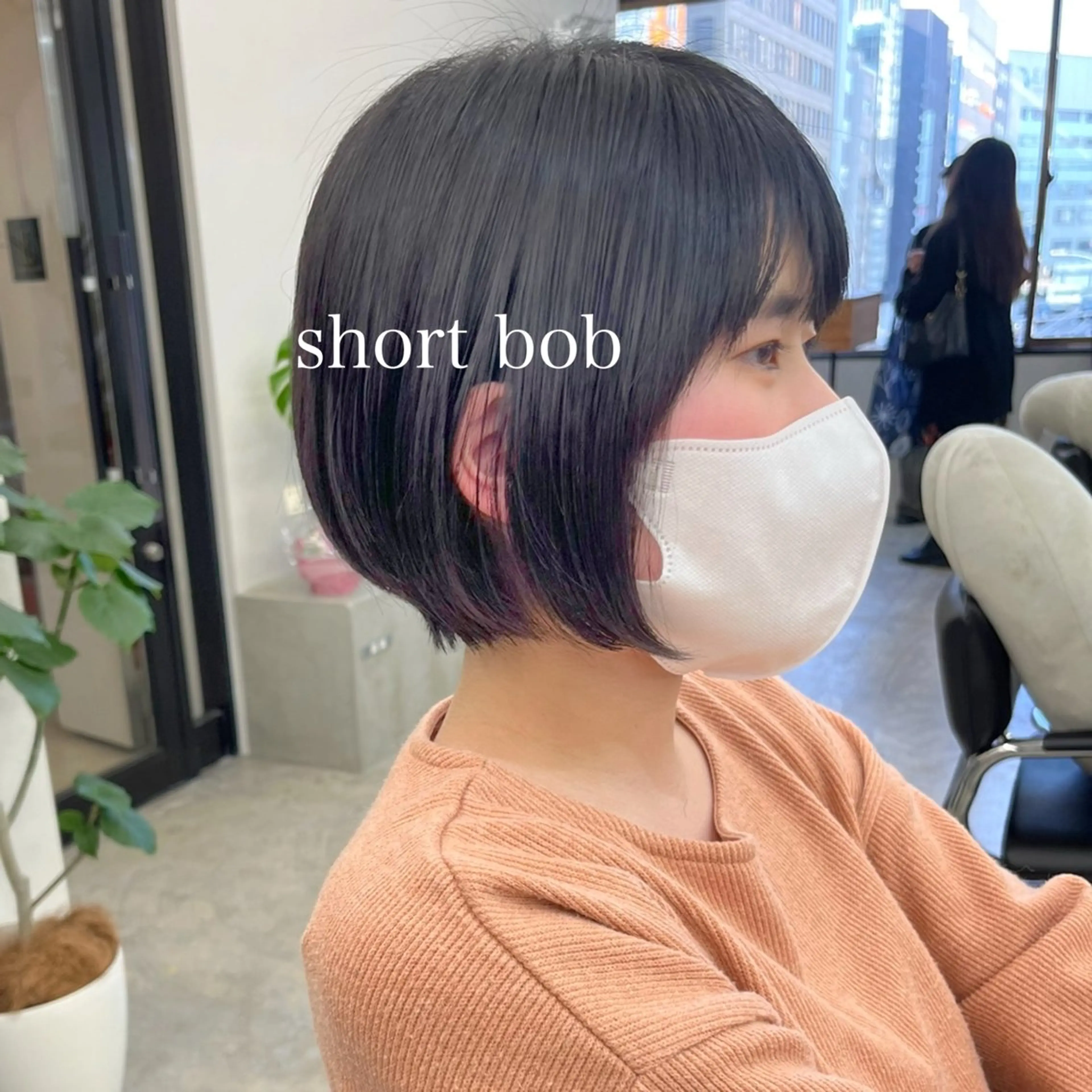 ショート 切りっぱなしボブ ショートボブ ハンサムショート ボブ ショートヘア カット トリートメント 朝がちょっと楽しくな るshort・bobのヘアスタイル