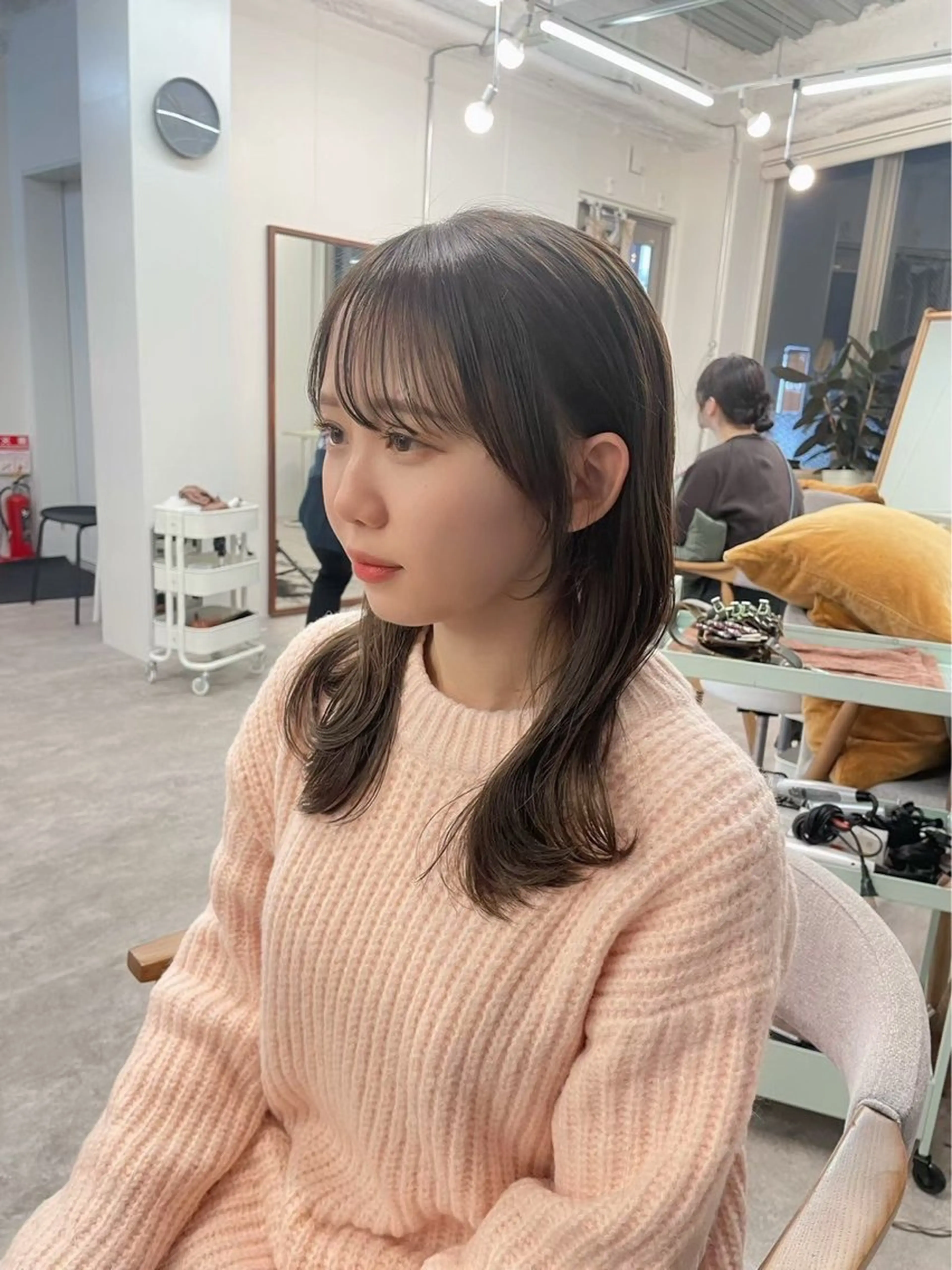 セミロング カットお任せ☆ 毎月２００名ご来店♪のヘアスタイル