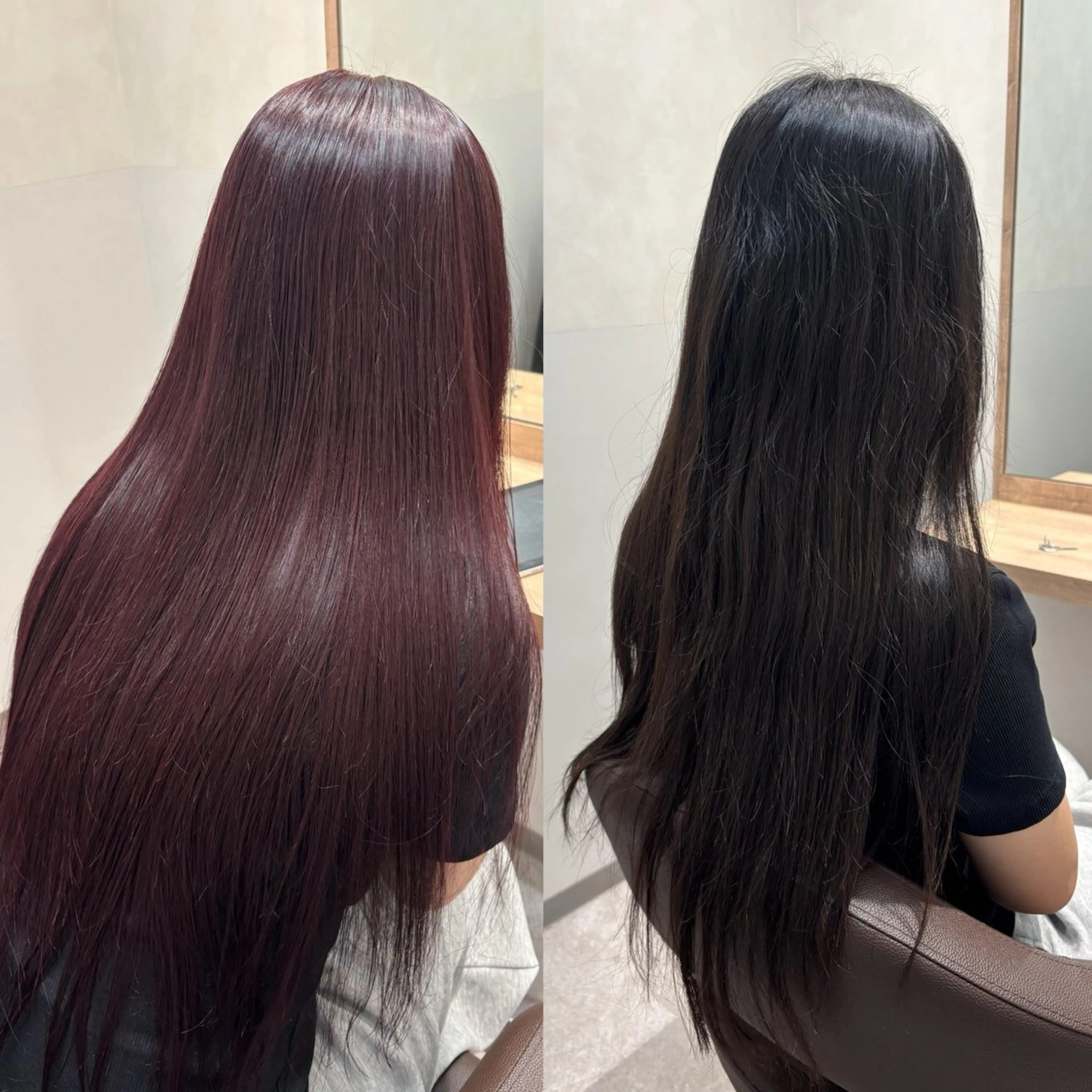 ロング ヘアカラー 吉澤 愛心のヘアスタイル