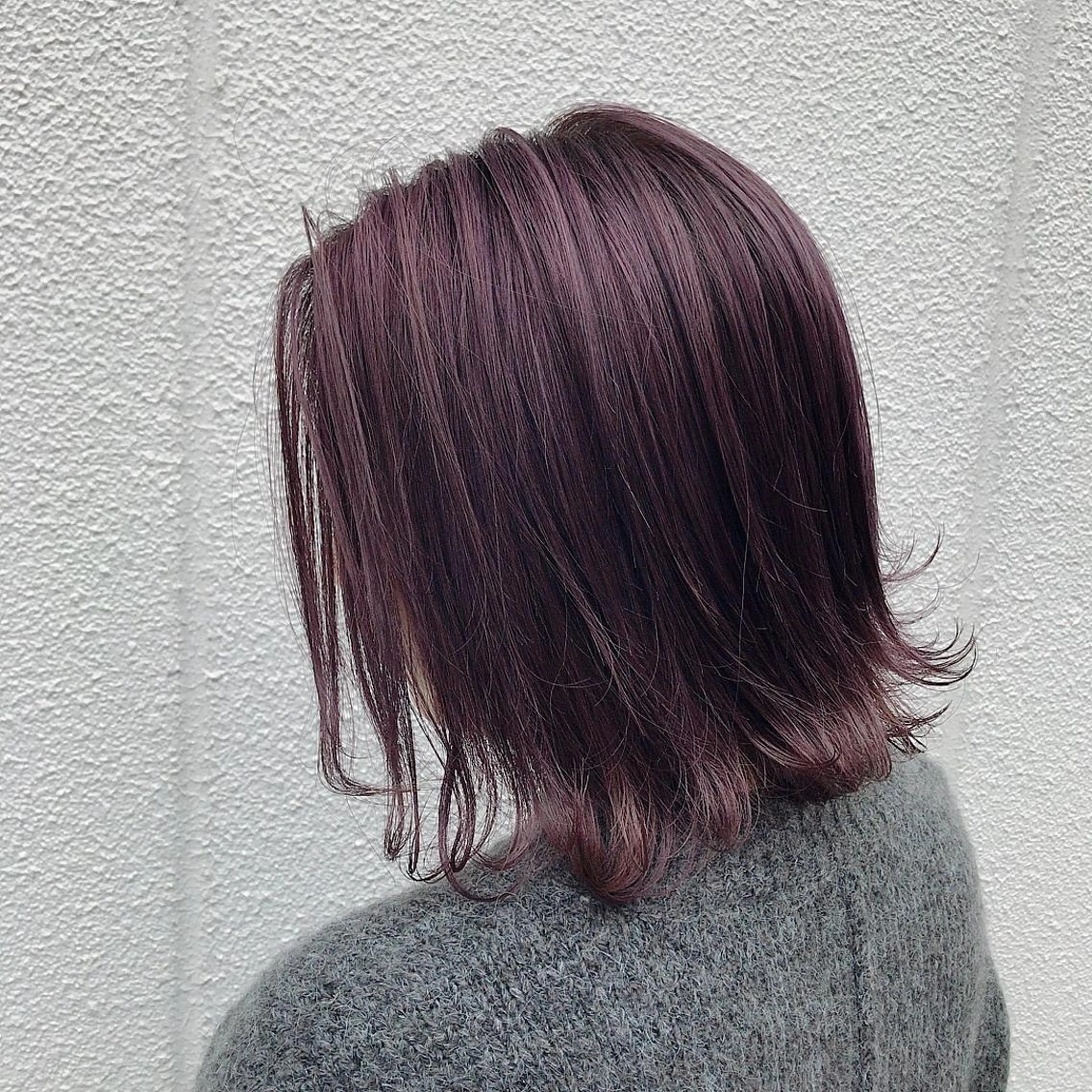 ミディアム カラー LUXBE LUCE 那覇小禄イオン店所属・LUXBE LUCE ひなののヘアスタイル