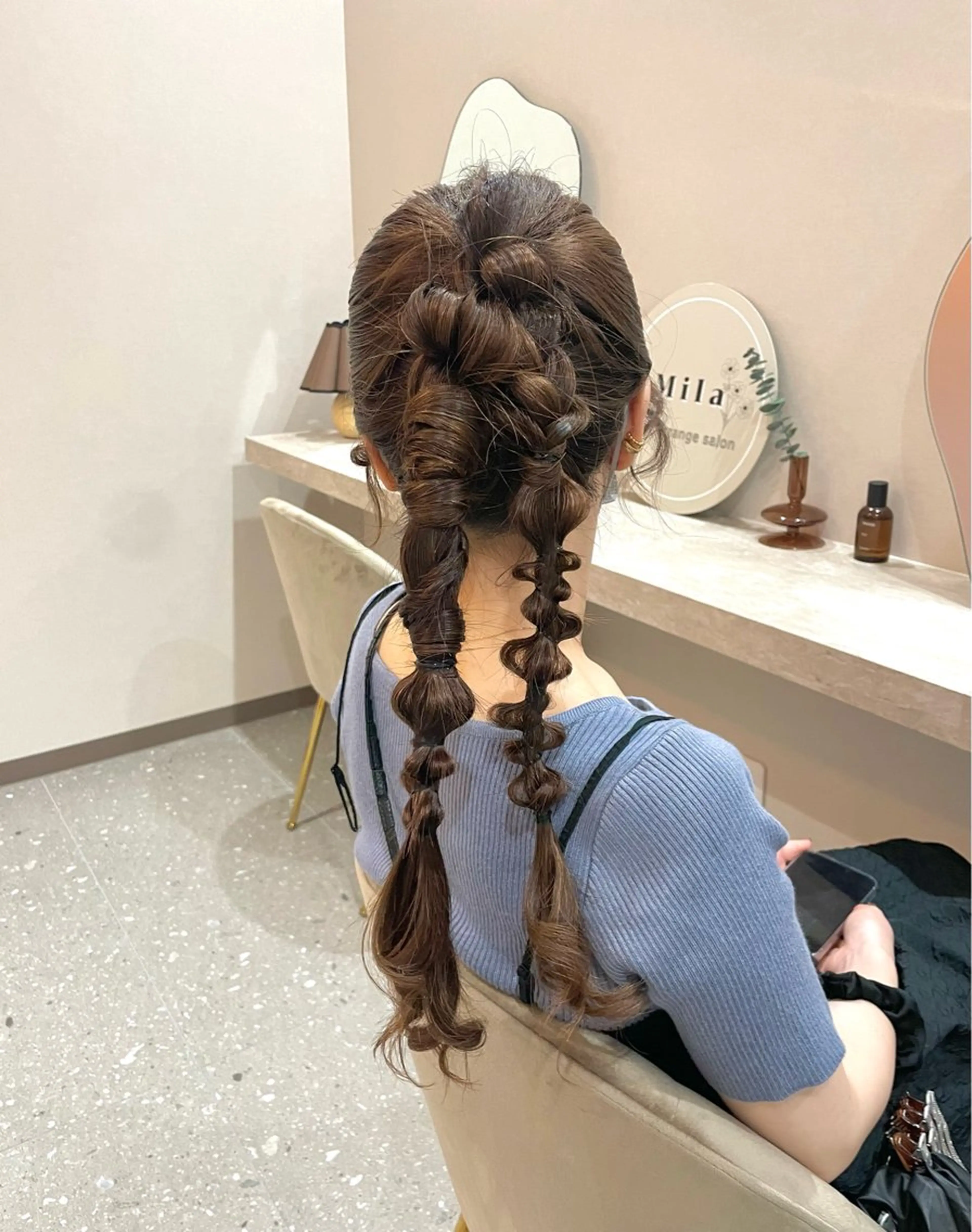 ロング ヘアセット Mila chihiroのヘアスタイル